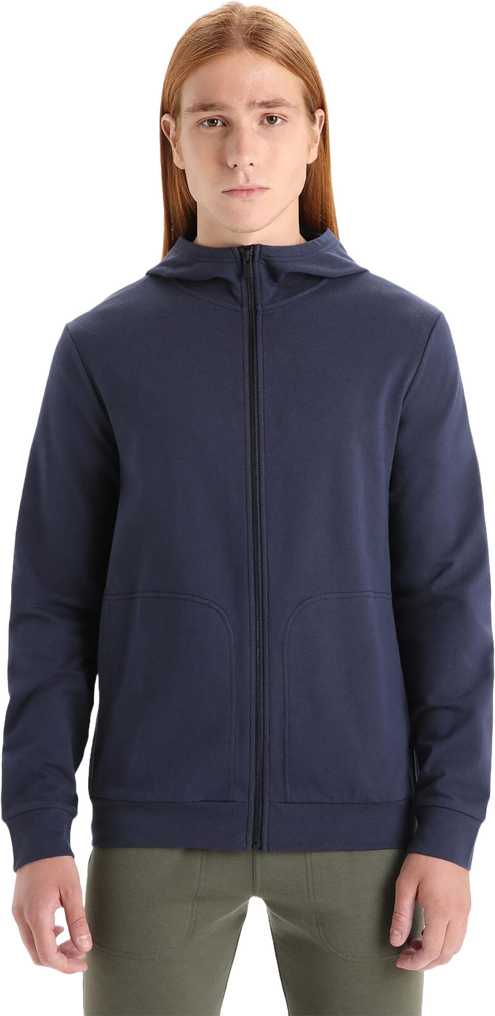 Product gallery image number 5 for product Central Classic Long Sleeve Zip Hoodie - Men's