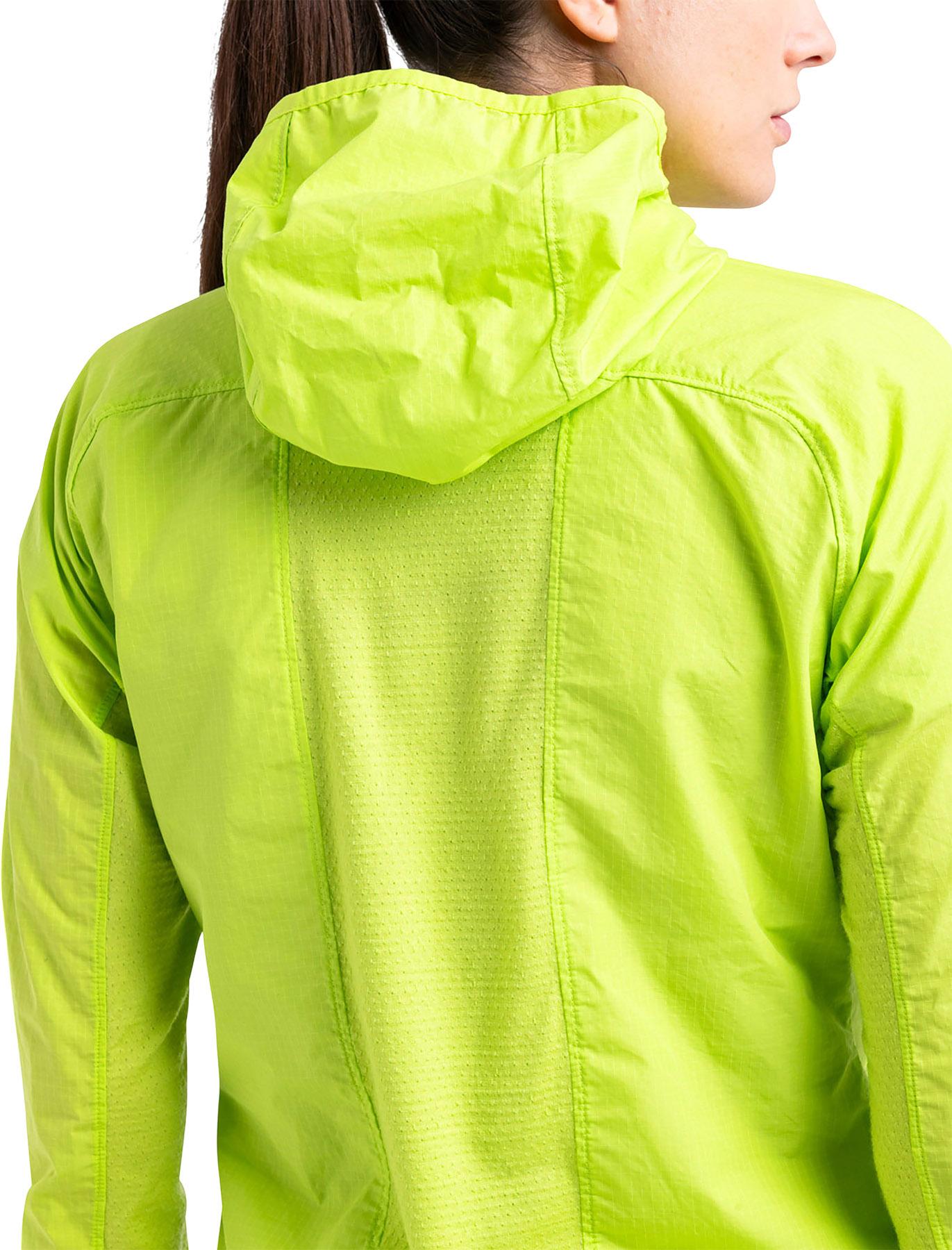 Product gallery image number 4 for product Manteau coupe-vent en coton mélangé mérinos Shell+ - Femme