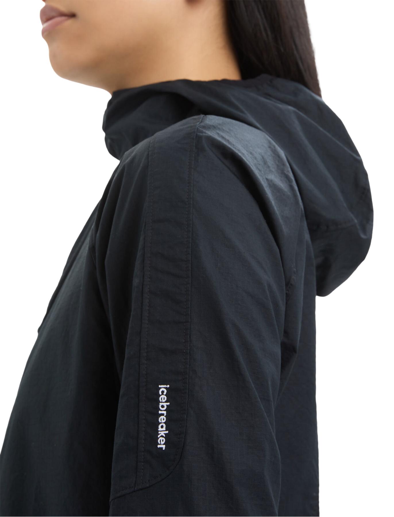 Product gallery image number 3 for product Shell+ Merino Blend Cotton Windbreaker Jacket - Women's