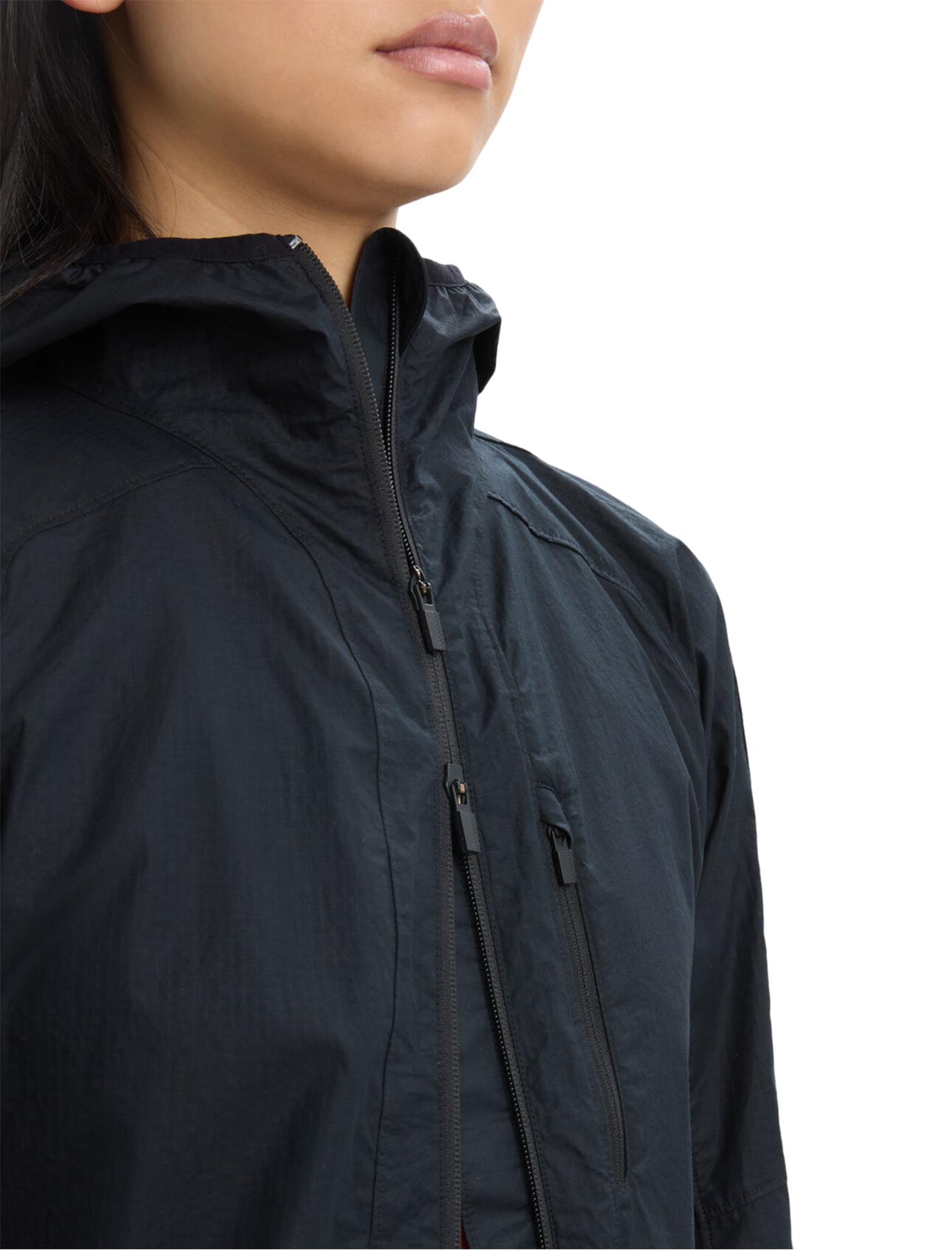 Product gallery image number 5 for product Shell+ Merino Blend Cotton Windbreaker Jacket - Women's