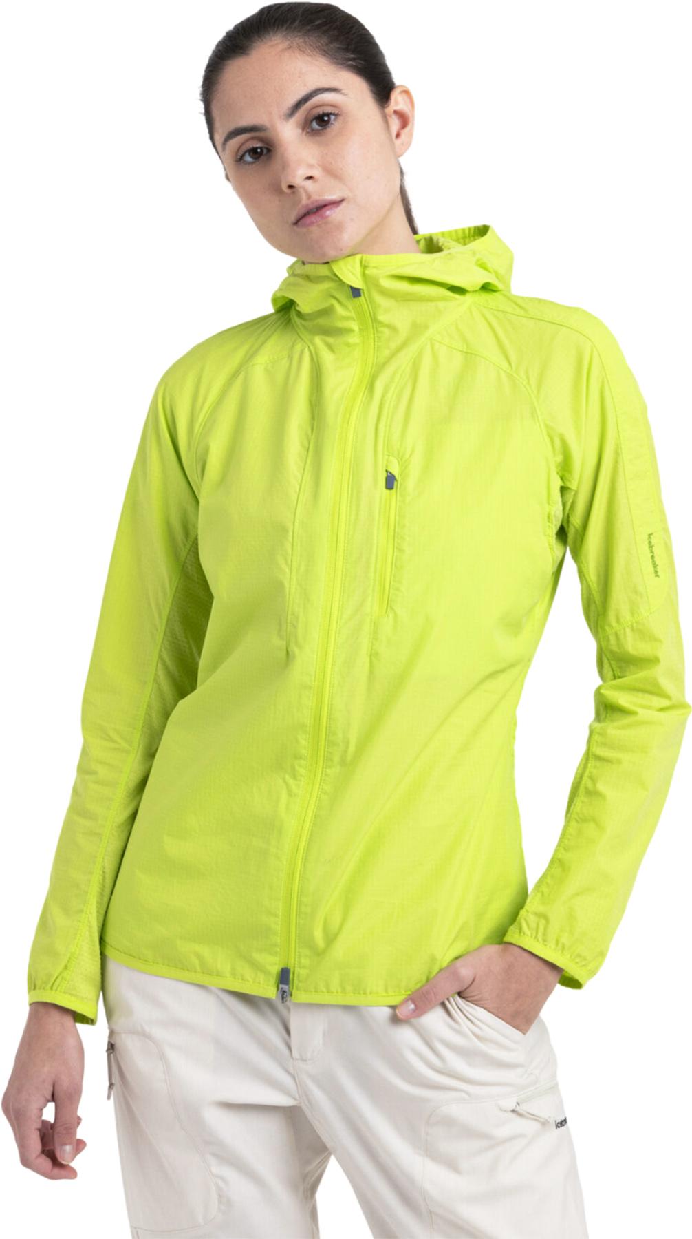 Product gallery image number 6 for product Manteau coupe-vent en coton mélangé mérinos Shell+ - Femme