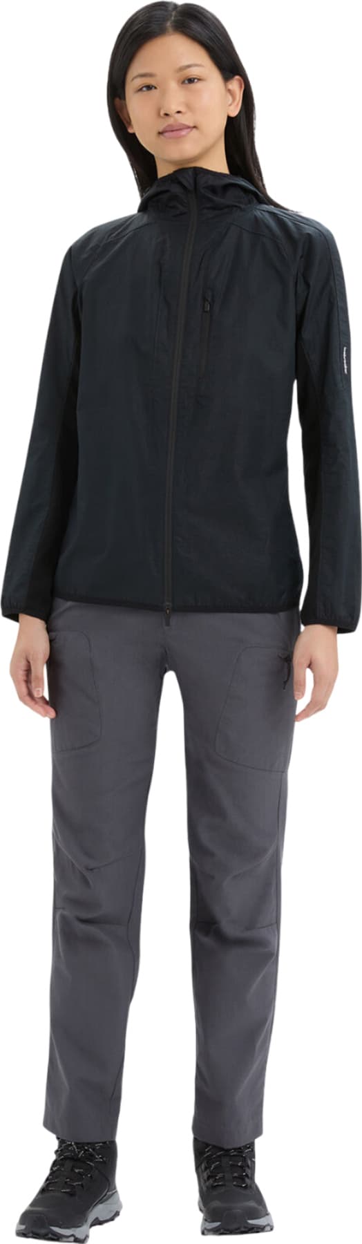 Product gallery image number 8 for product Shell+ Merino Blend Cotton Windbreaker Jacket - Women's