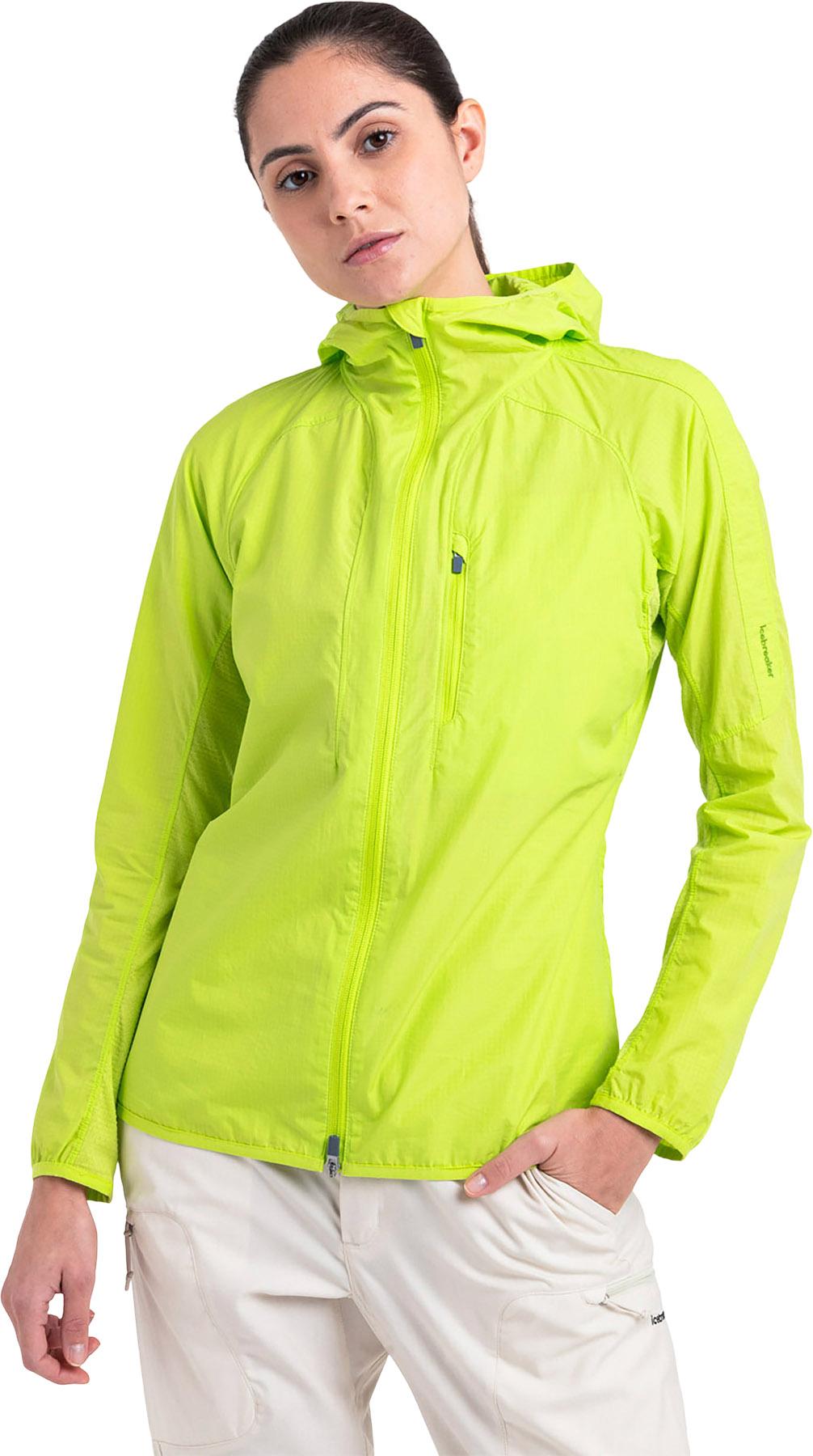 Product image for Manteau coupe-vent en coton mélangé mérinos Shell+ - Femme