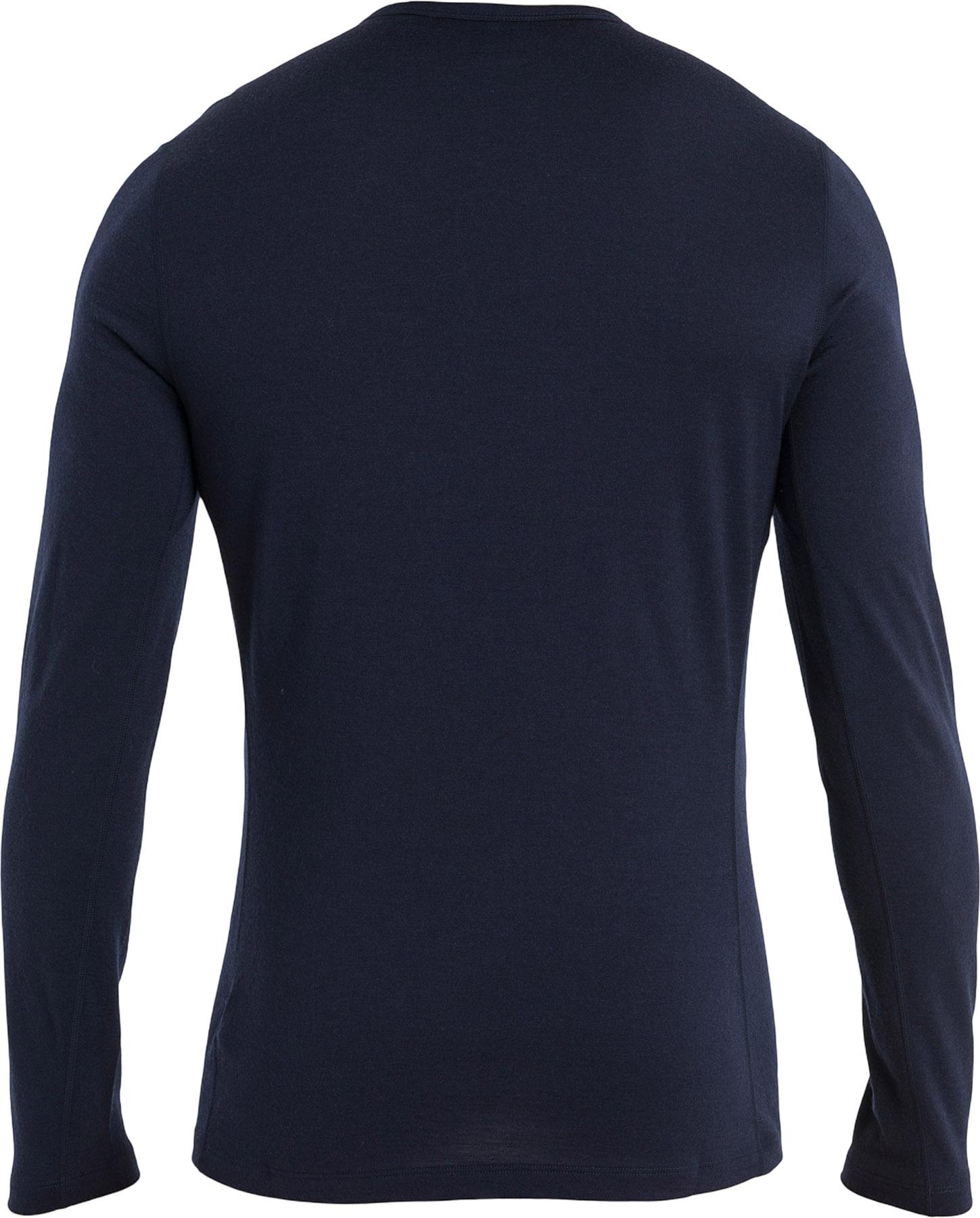Product gallery image number 2 for product Merino 200 Oasis Remarkables Long Sleeve Crewe Thermal Top - Men's