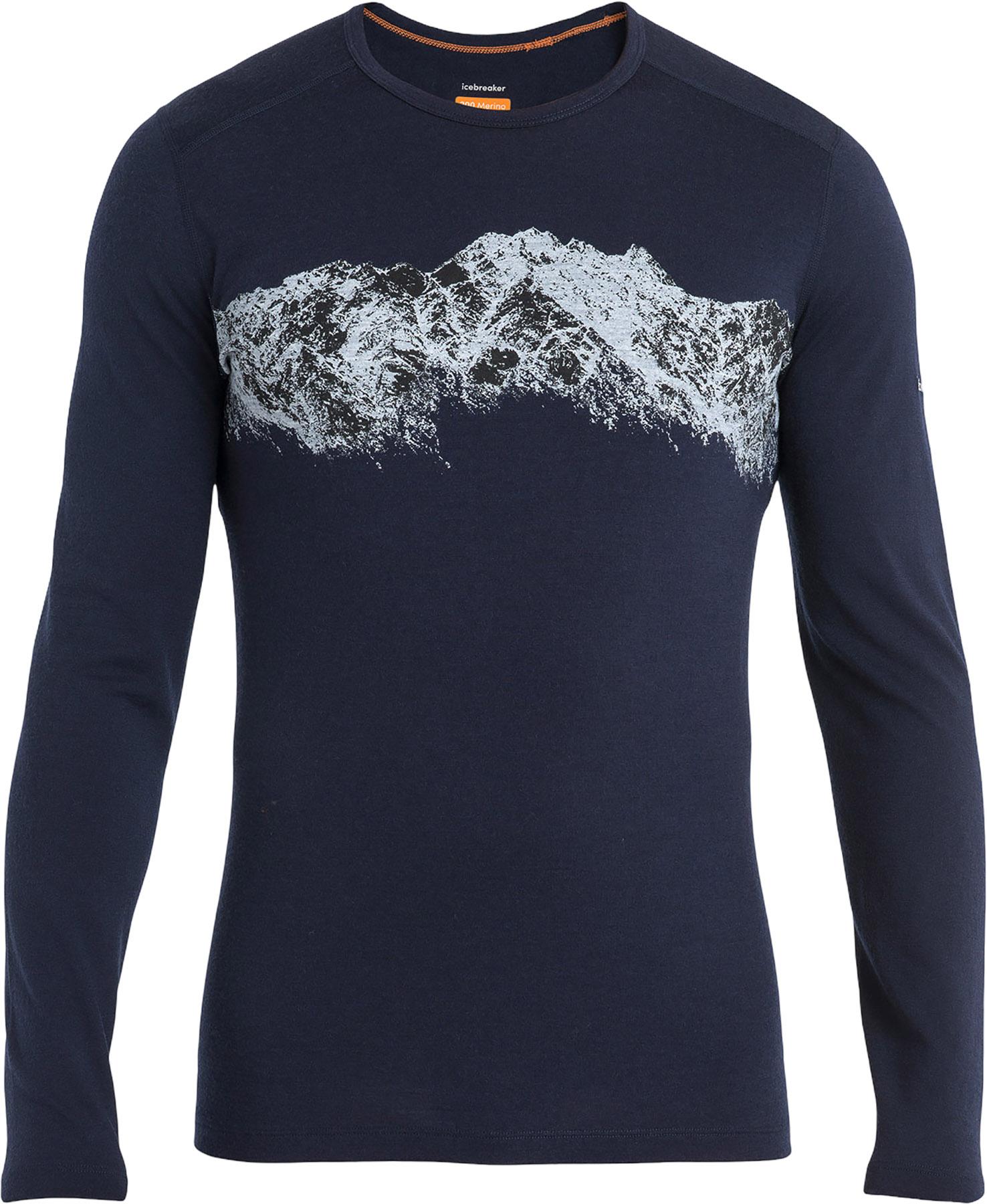 Image de produit pour Haut thermique à manches longues et col rond en mérinos 200 Oasis Remarkables - Homme