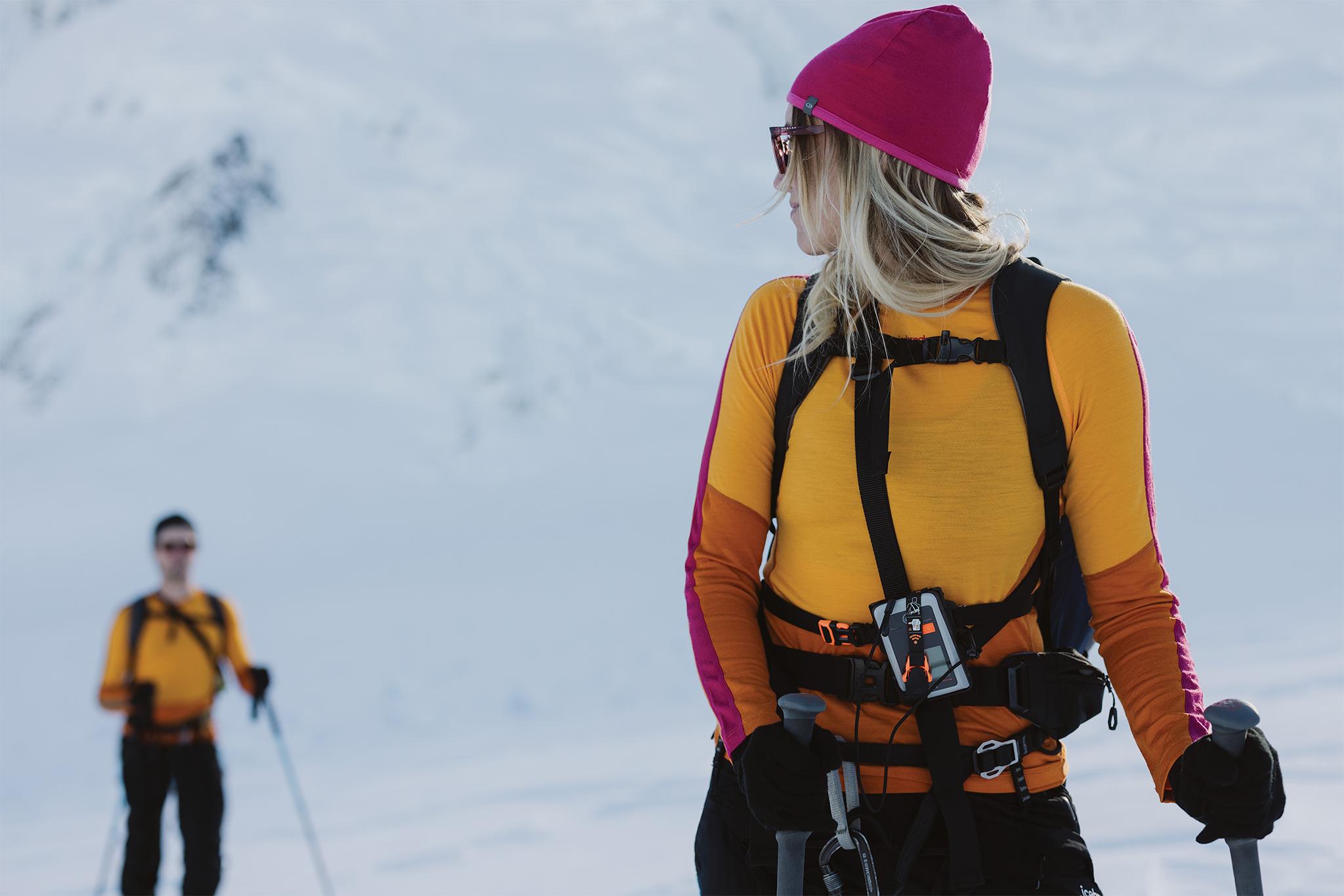 Product gallery image number 7 for product 200 Sonebula Merino Long Sleeve Crewe Base Layer Top - Women's