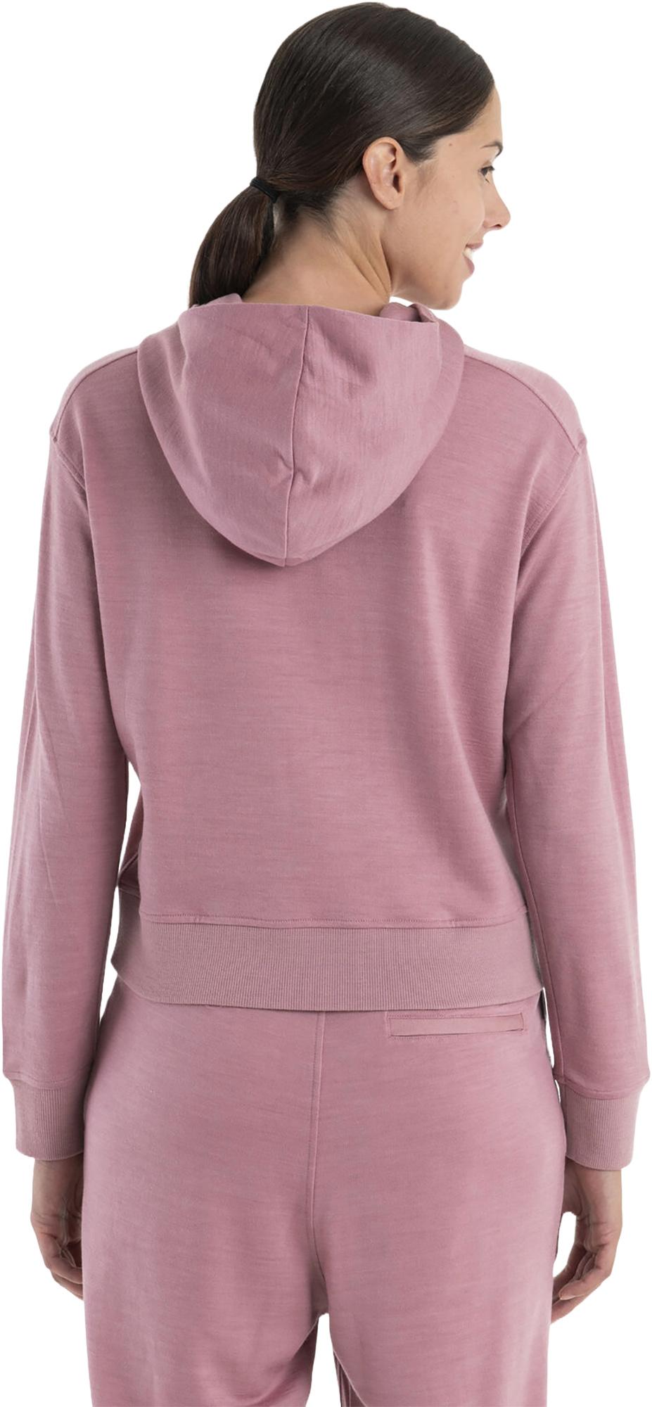 Product gallery image number 2 for product Chandail à capuchon à manches longues Mérino Crush II - Femme