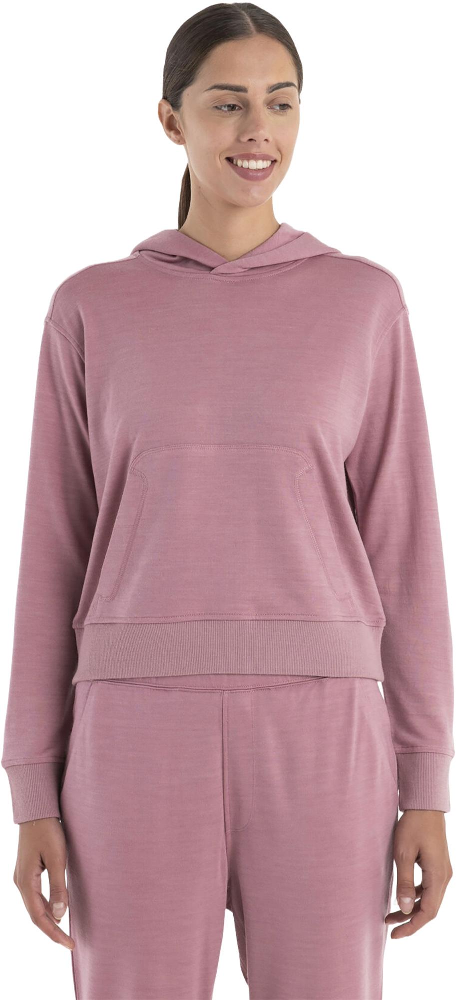 Product gallery image number 1 for product Chandail à capuchon à manches longues Mérino Crush II - Femme
