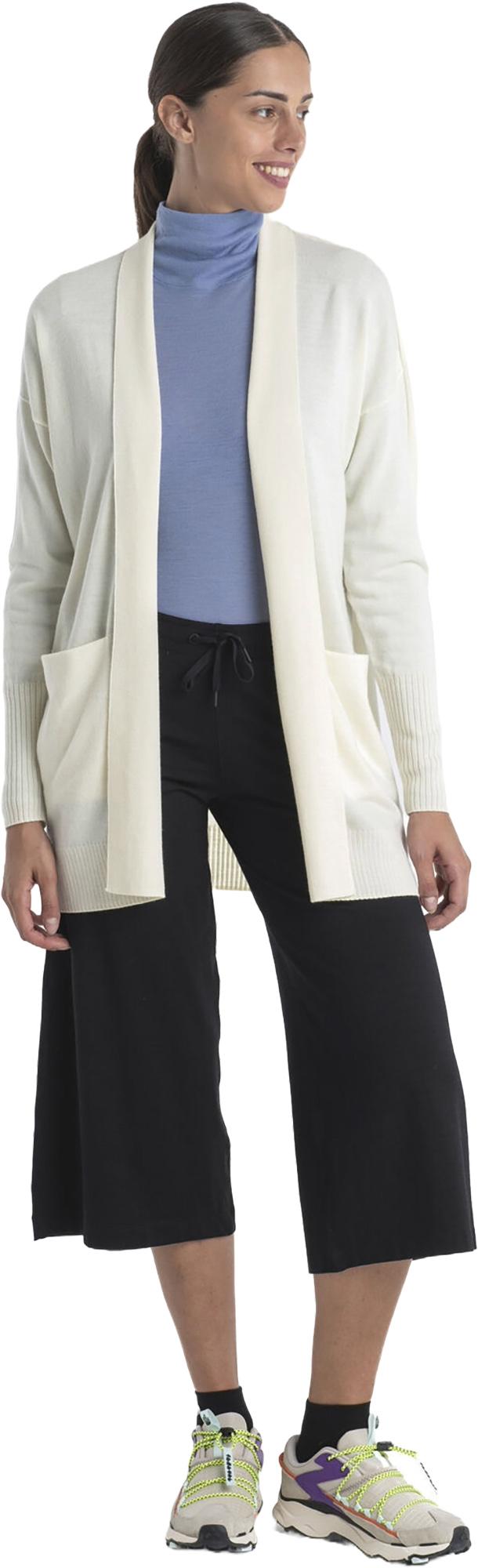 Product gallery image number 5 for product Merino Iseo Long Cardigan Sweater - Women's