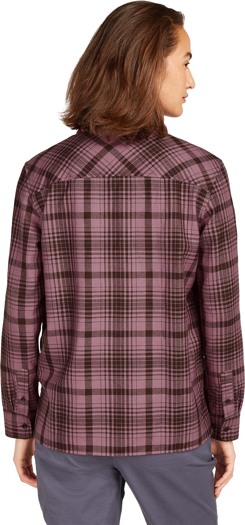 Product gallery image number 4 for product 200 Dawnder Merino Plaid Long Sleeve Flannel Shirt - Women's
