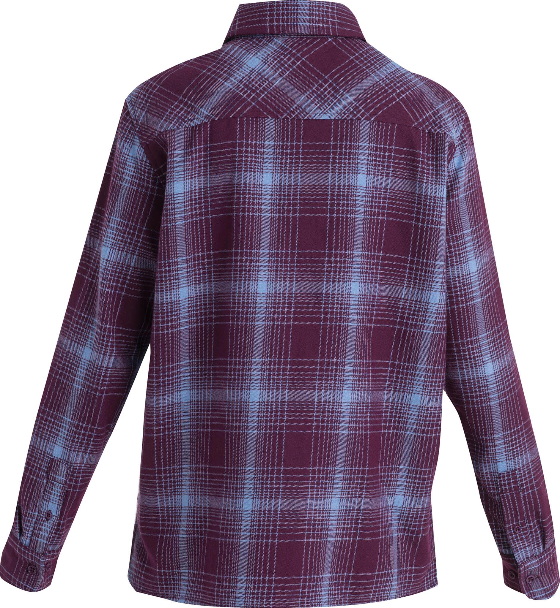 Product gallery image number 3 for product 200 Dawnder Merino Plaid Long Sleeve Flannel Shirt - Women's