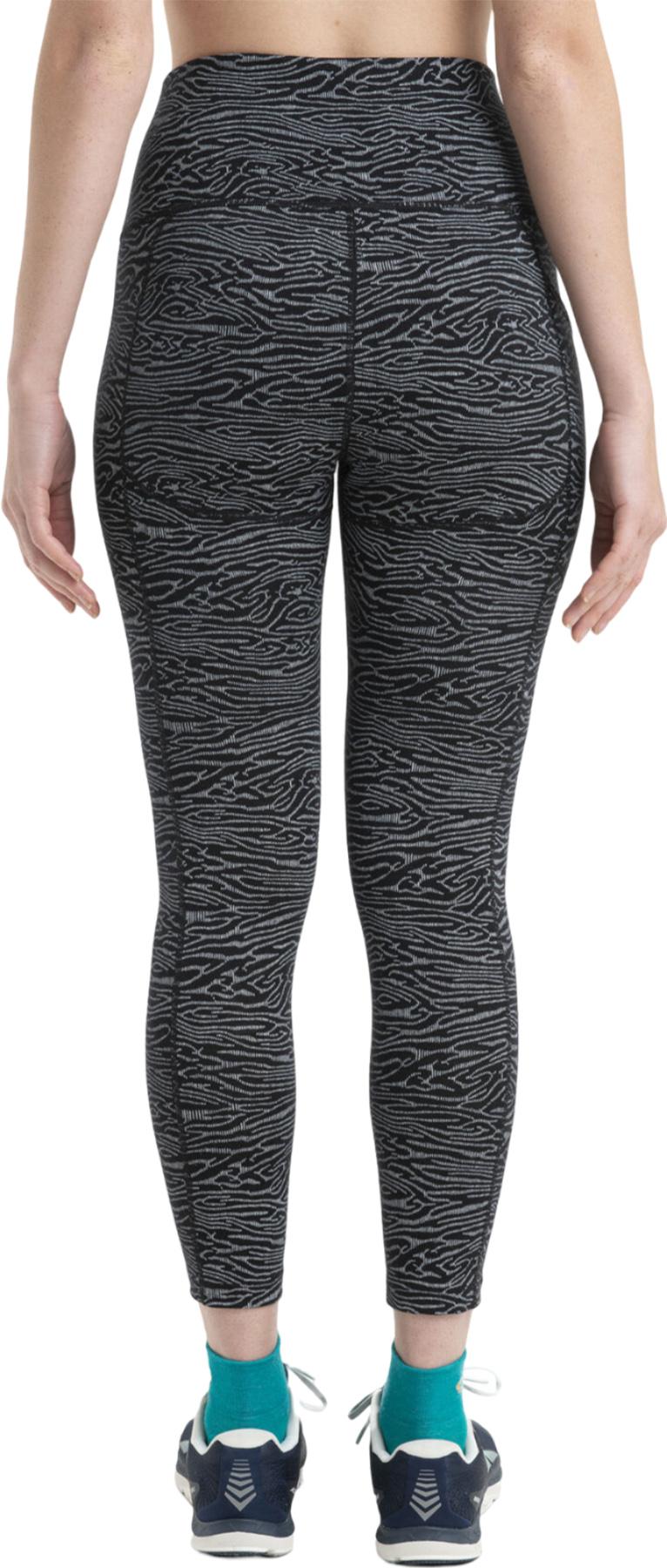 Numéro de l'image de la galerie de produits 3 pour le produit Collant mérinos Fastray taille haute Topo Lines - Femme