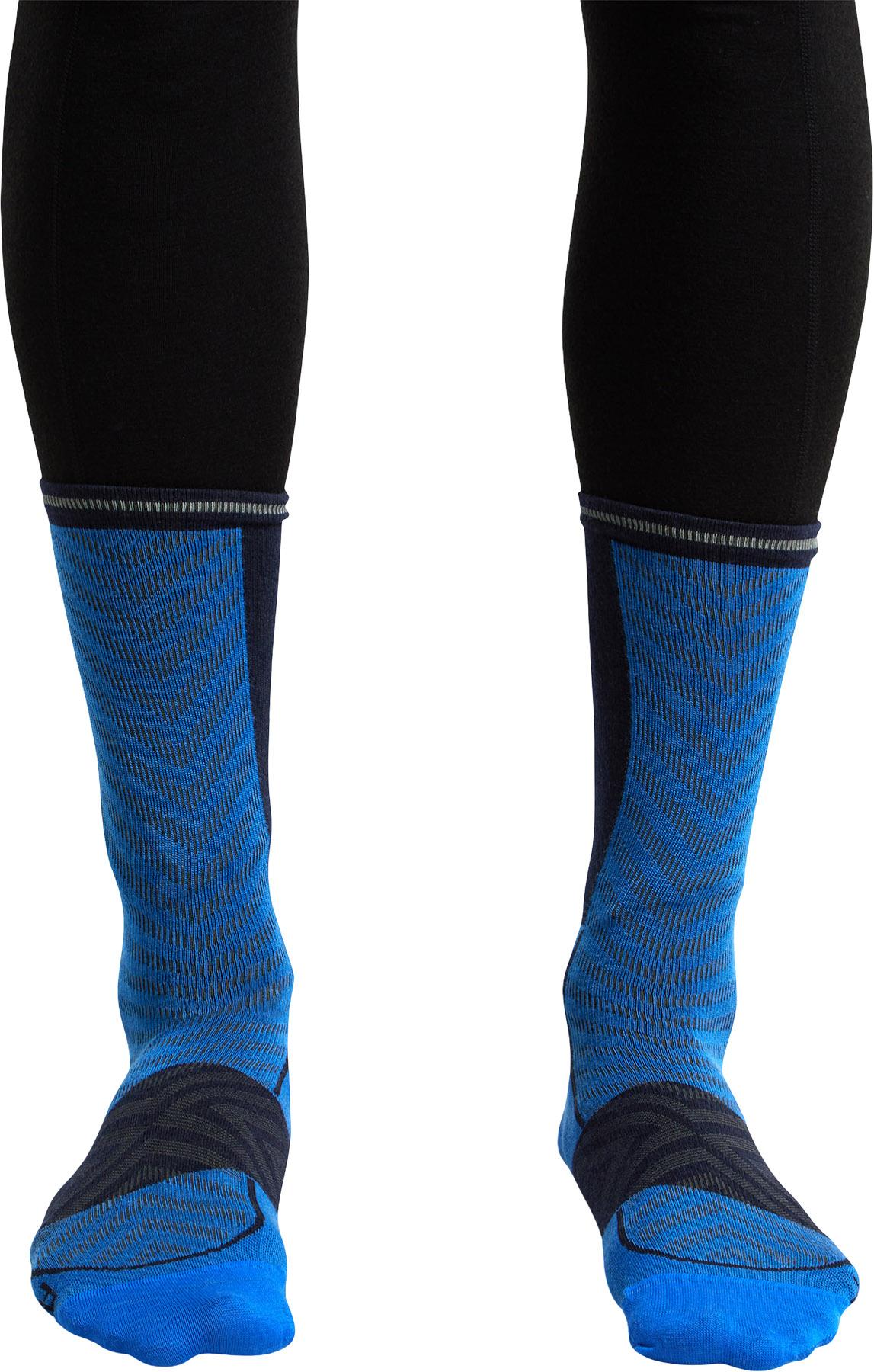 Numéro de l'image de la galerie de produits 3 pour le produit Chaussettes mi-mollet de course en mélange de mérinos Run+ Ultralight - Homme