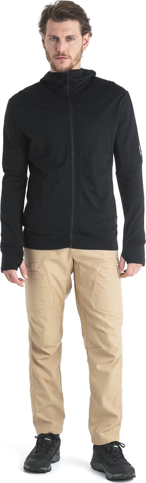 Product gallery image number 2 for product Merino 260 Quantum IV Long Sleeve Zip Hoodie - Men's