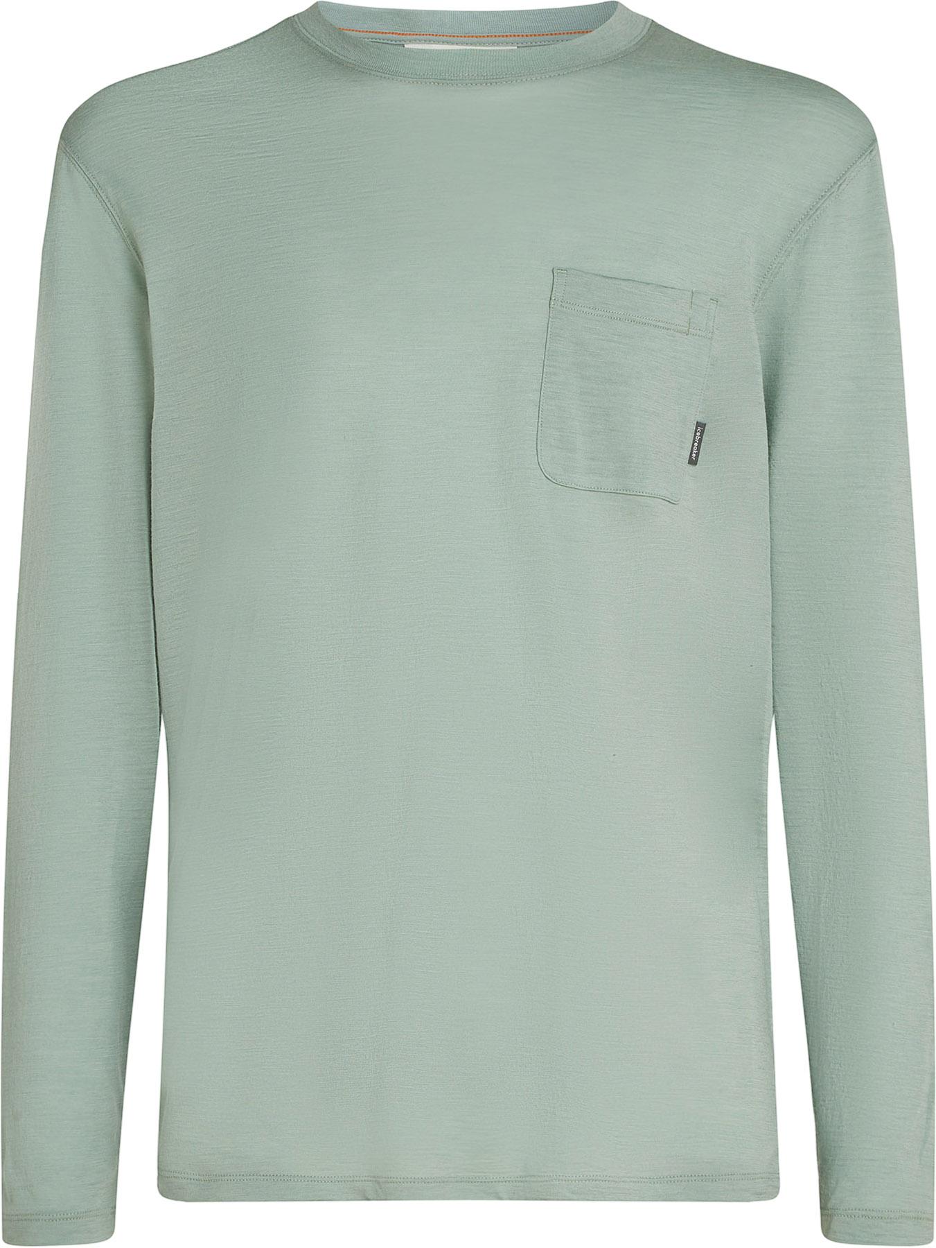 Product image for 150 Tech Lite III Merino Long Sleeve Relaxed Pocket T-Shirt - Men's