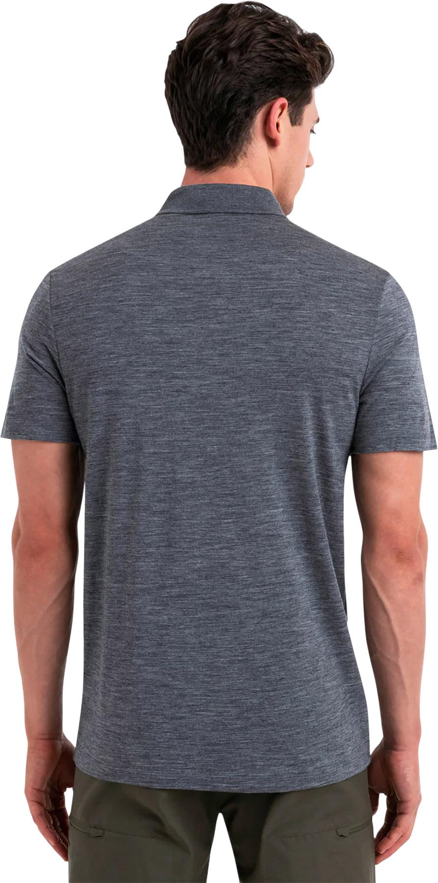 Product gallery image number 3 for product Merino 150 Tech Lite Short Sleeve Polo Tee - Men's