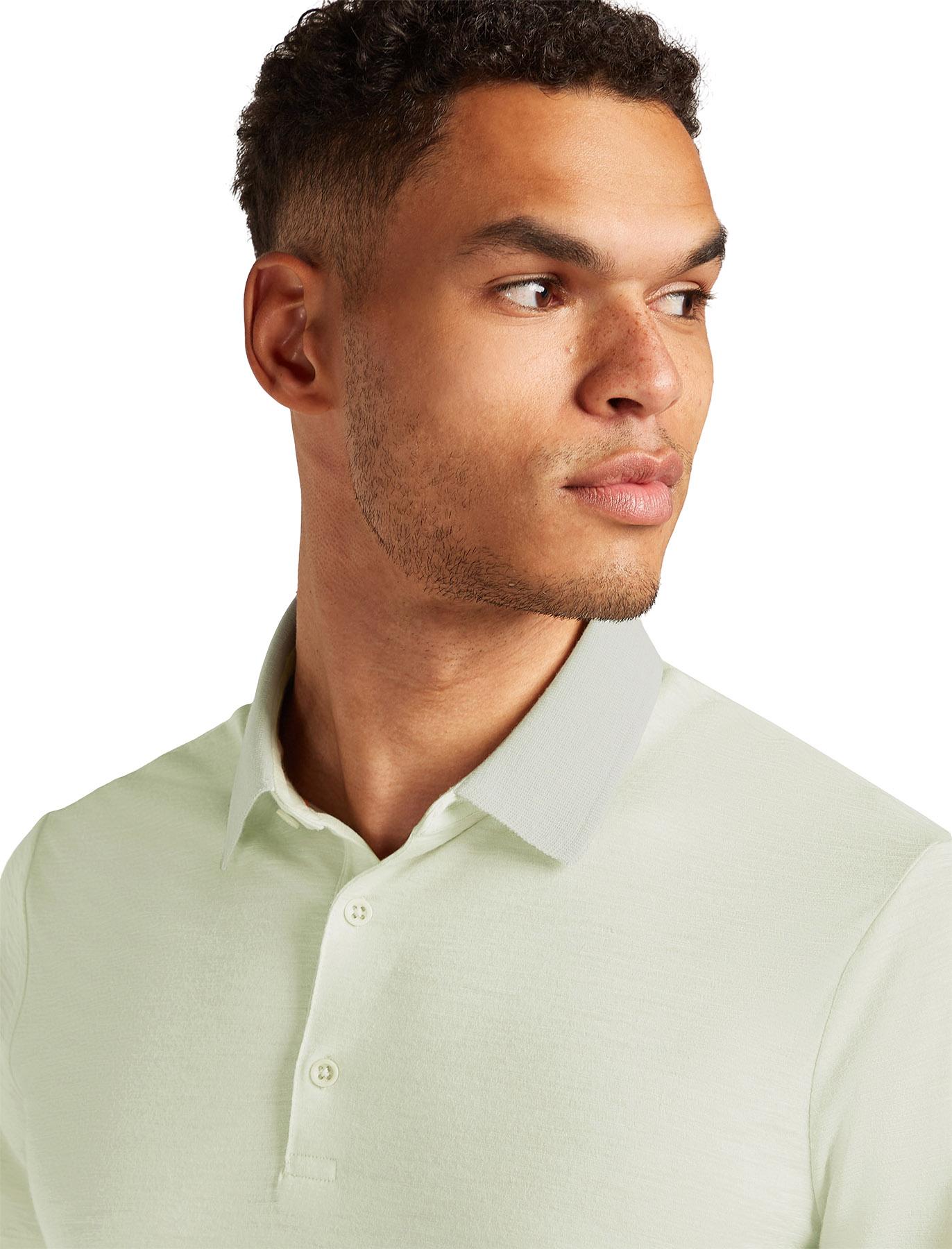 Product gallery image number 4 for product Merino 150 Tech Lite Short Sleeve Polo Tee - Men's