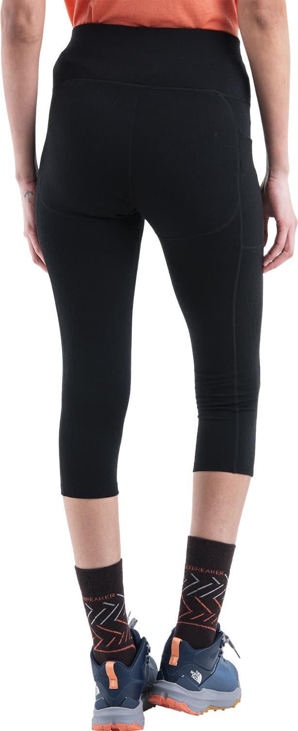 Numéro de l'image de la galerie de produits 2 pour le produit Collant 3/4 taille haute Merino 260 Fastray II 20" - Femme