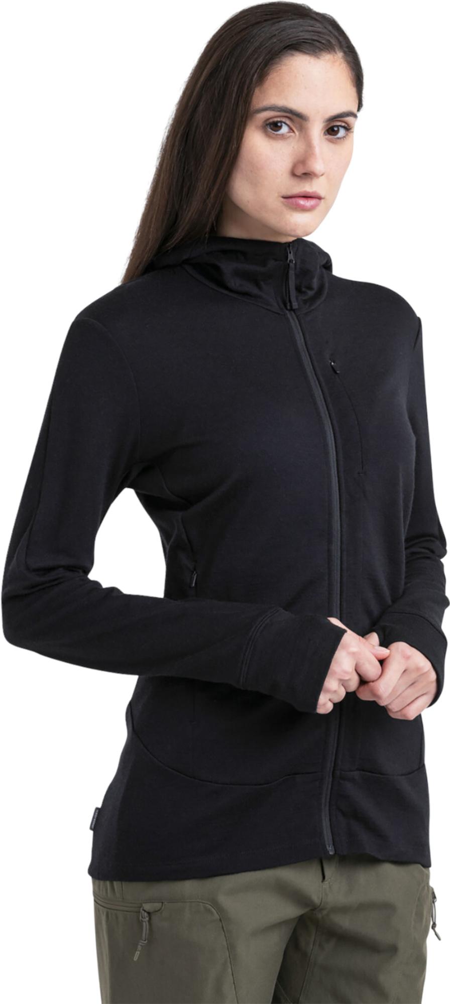 Product gallery image number 5 for product Merino 260 Quantum IV Long Sleeve Zip Hoodie - Women's