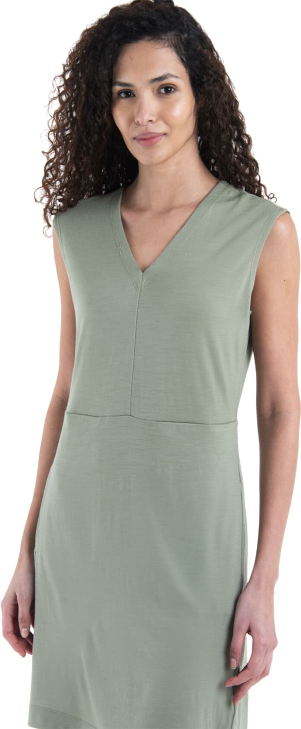 Numéro de l'image de la galerie de produits 4 pour le produit Robe sans manches à col en V Merino 200 Granary - Femme