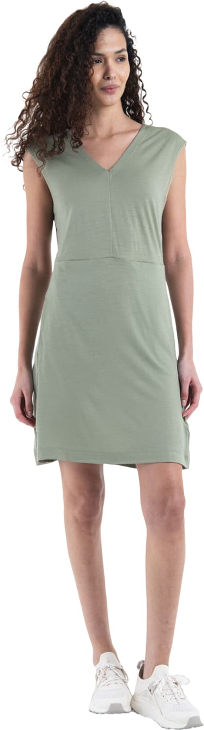 Product image for Merino 200 Granary Sleeveless V-Neck Dress - Women's