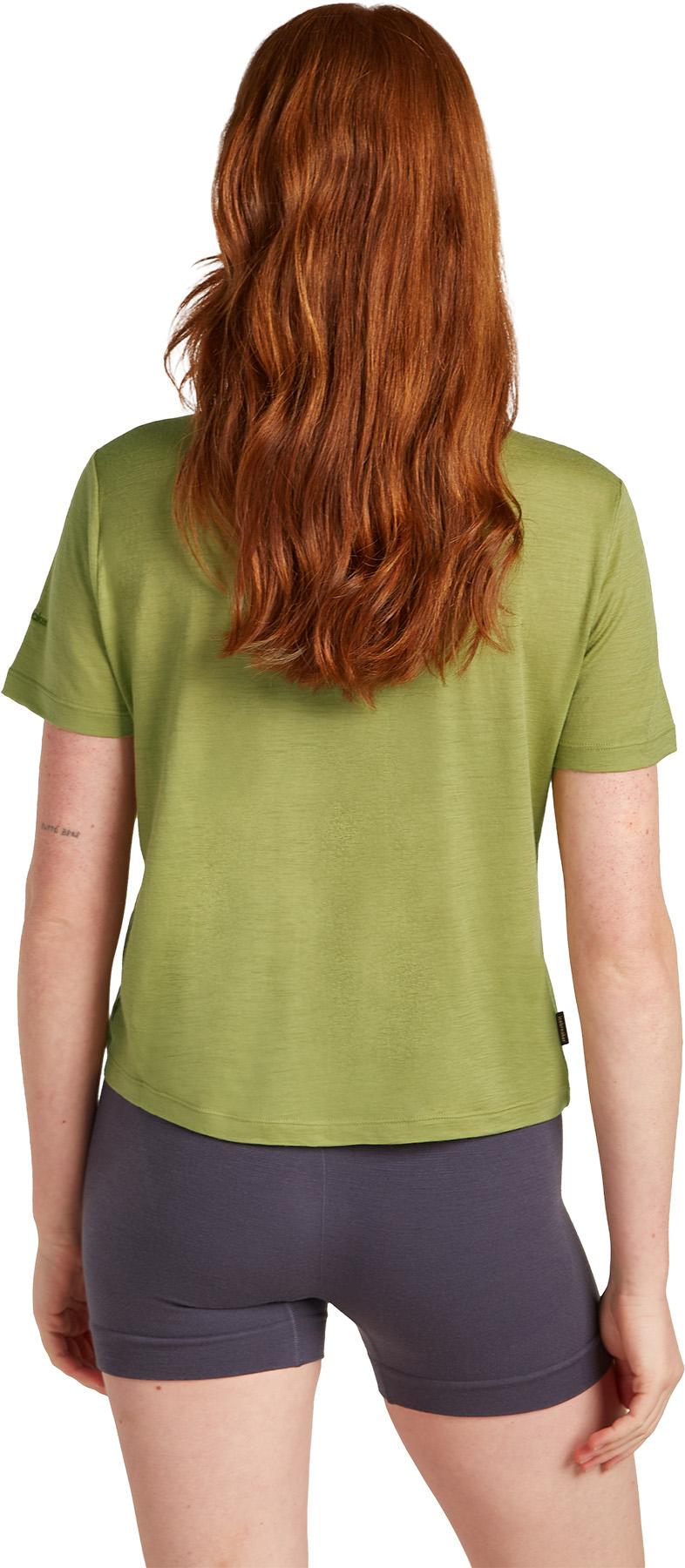 Product gallery image number 2 for product Merino 150 Tech Lite III Short Sleeve Crop T-Shirt - Women's