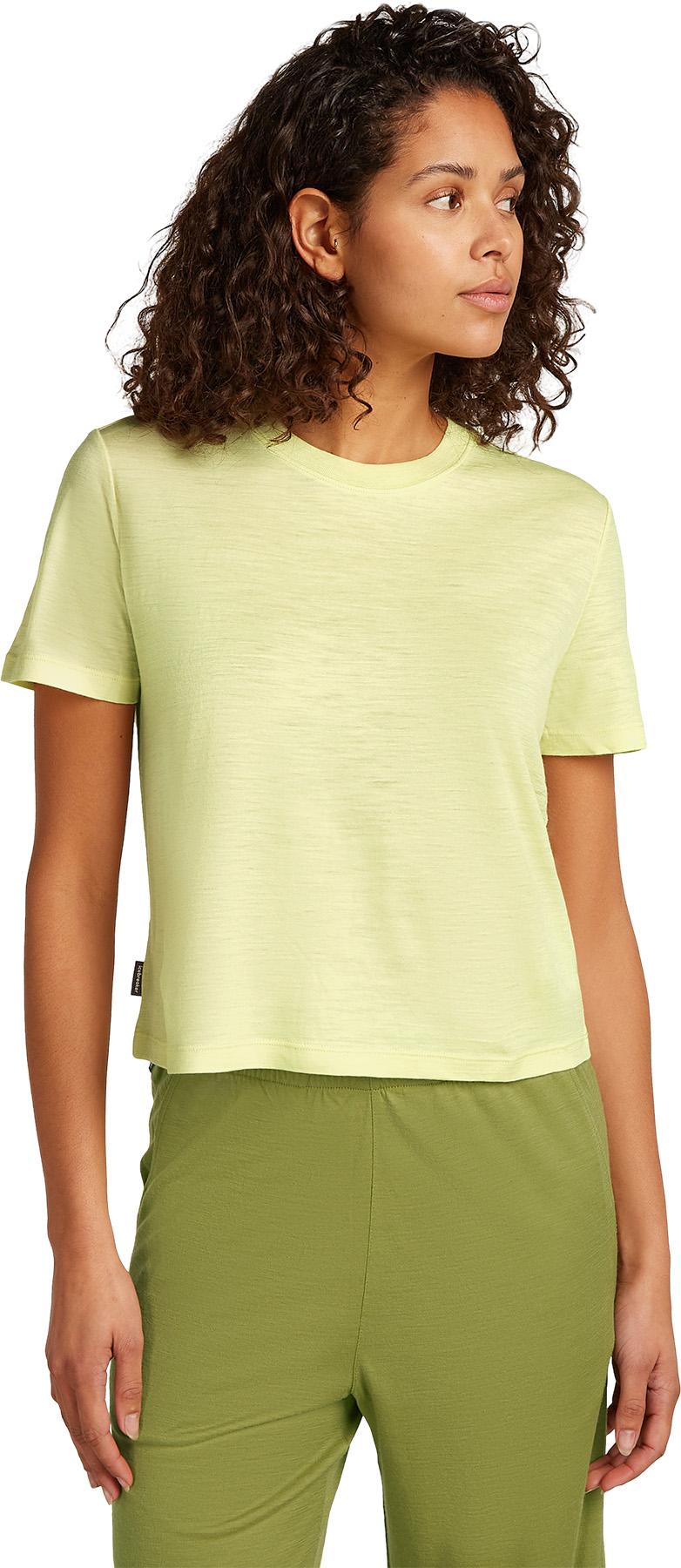 Product gallery image number 3 for product Merino 150 Tech Lite III Short Sleeve Crop T-Shirt - Women's