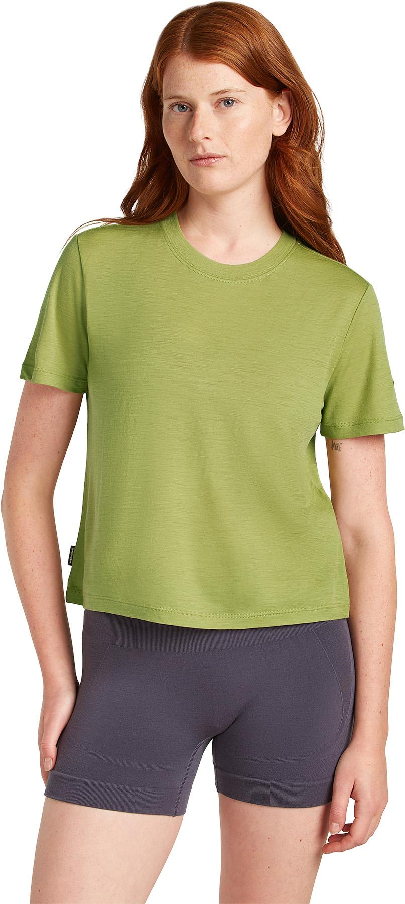Product gallery image number 3 for product Merino 150 Tech Lite III Short Sleeve Crop T-Shirt - Women's