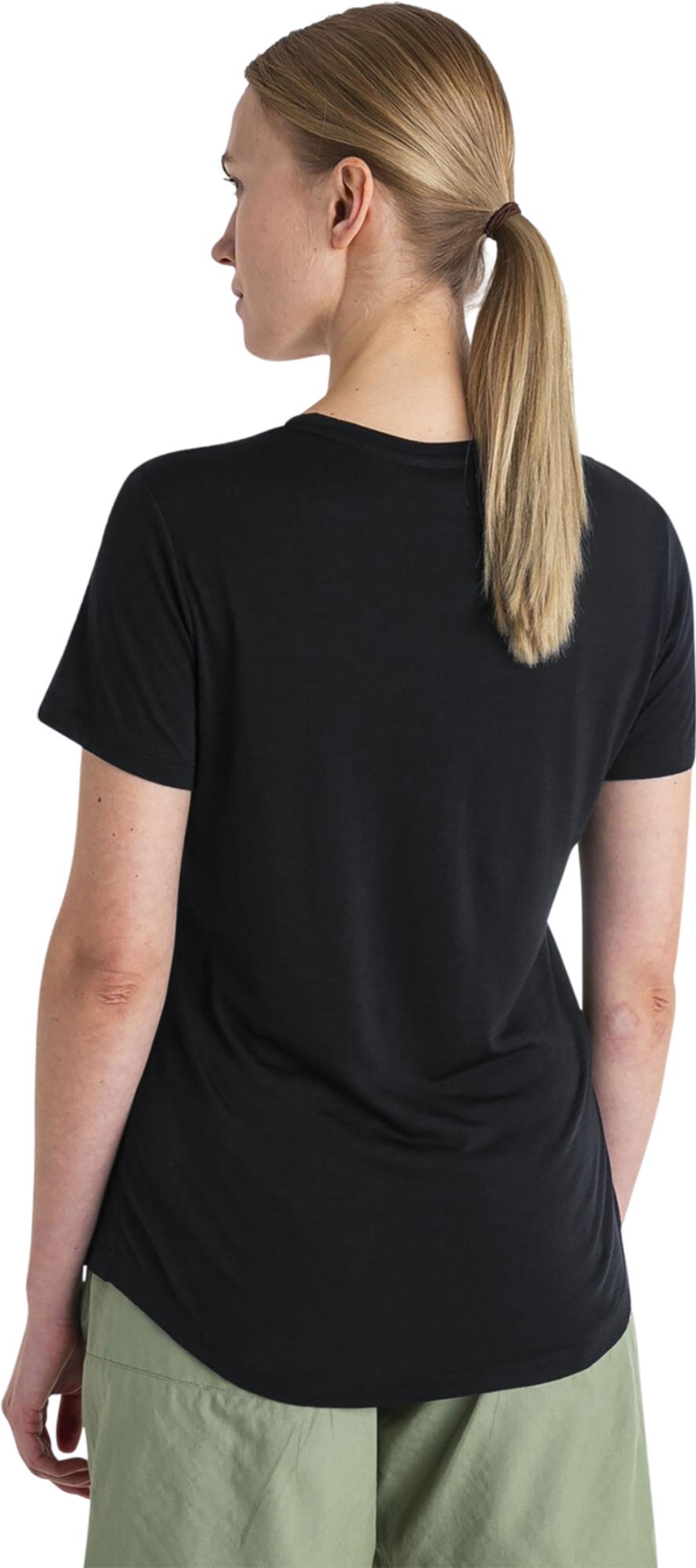 Product gallery image number 2 for product Merino 125 Cool-Lite Sphere III Short Sleeve Scoop Tee - Women's