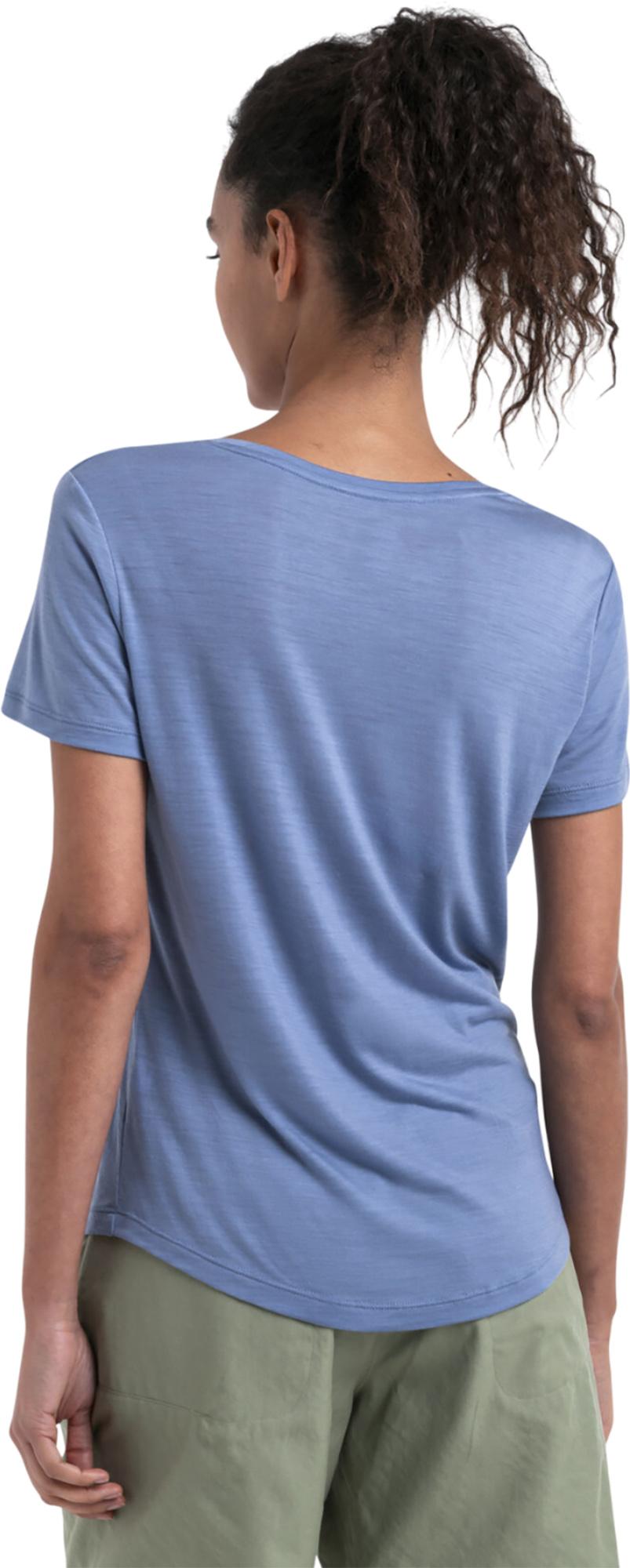 Product gallery image number 2 for product Merino 125 Cool-Lite Sphere III Short Sleeve Scoop Tee - Women's