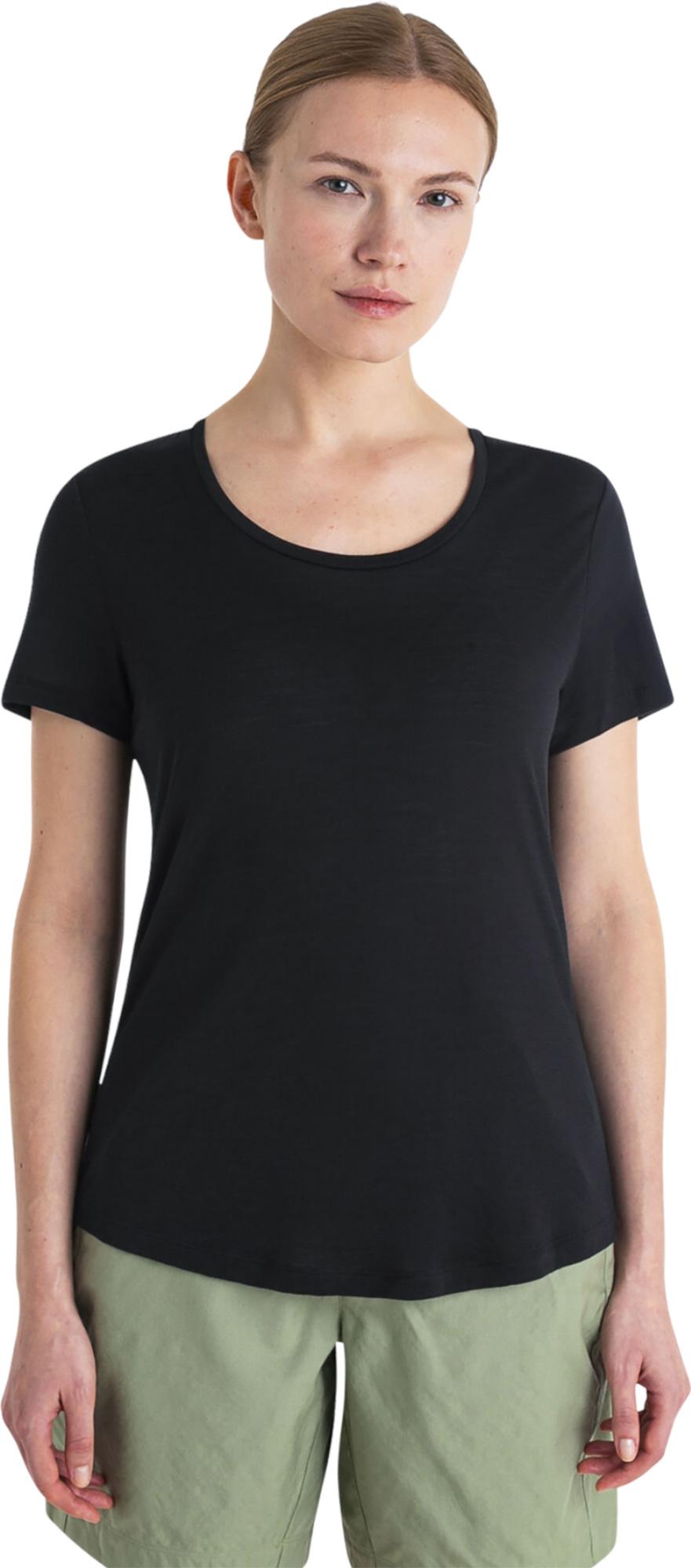 Product gallery image number 4 for product Merino 125 Cool-Lite Sphere III Short Sleeve Scoop Tee - Women's
