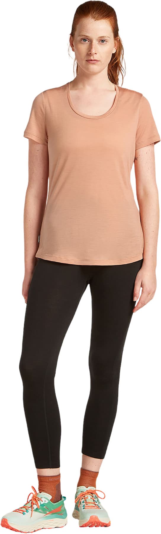 Numéro de l'image de la galerie de produits 2 pour le produit T-shirt échancré à manches courtes Merino 125 Cool-Lite Sphere III - Femme