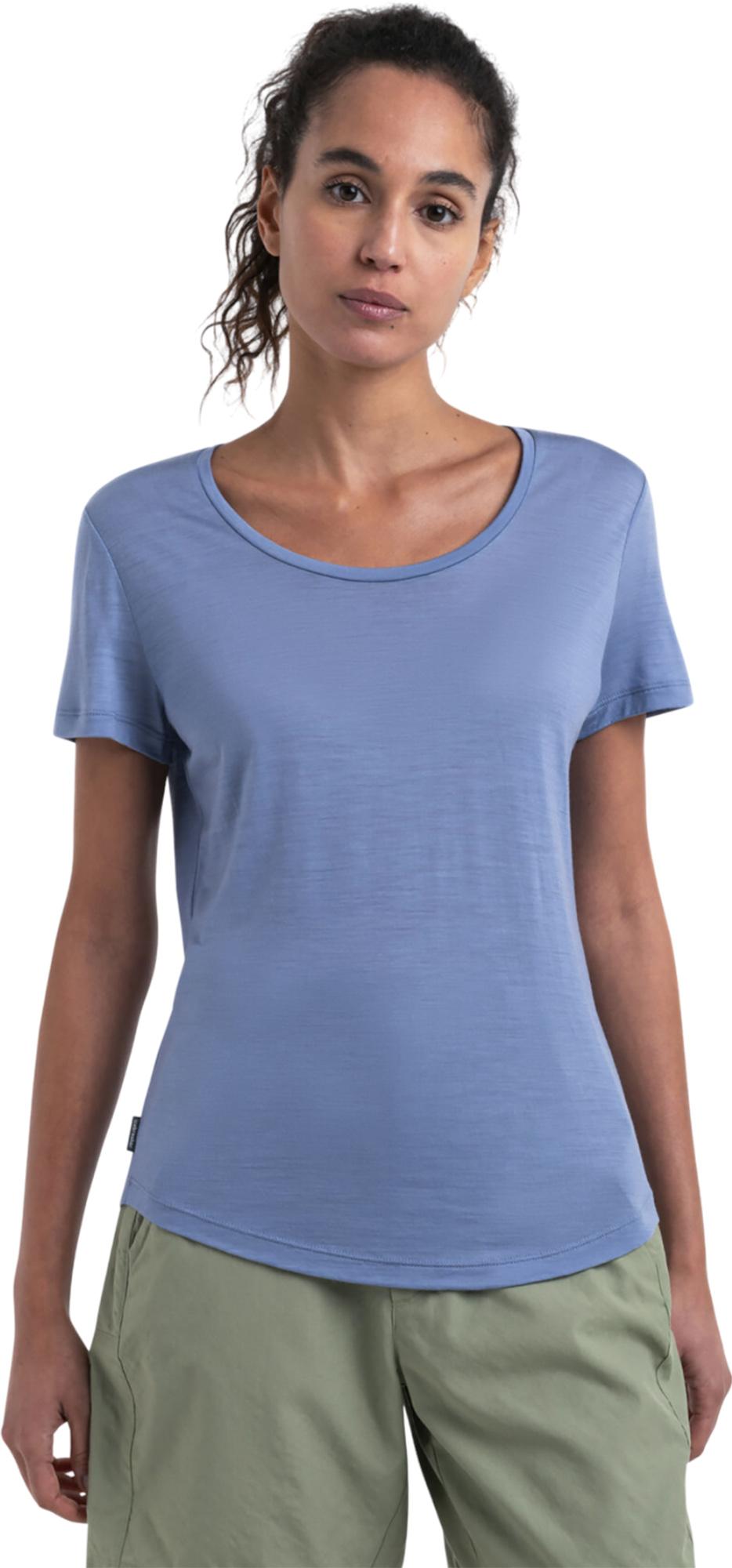 Product gallery image number 4 for product Merino 125 Cool-Lite Sphere III Short Sleeve Scoop Tee - Women's