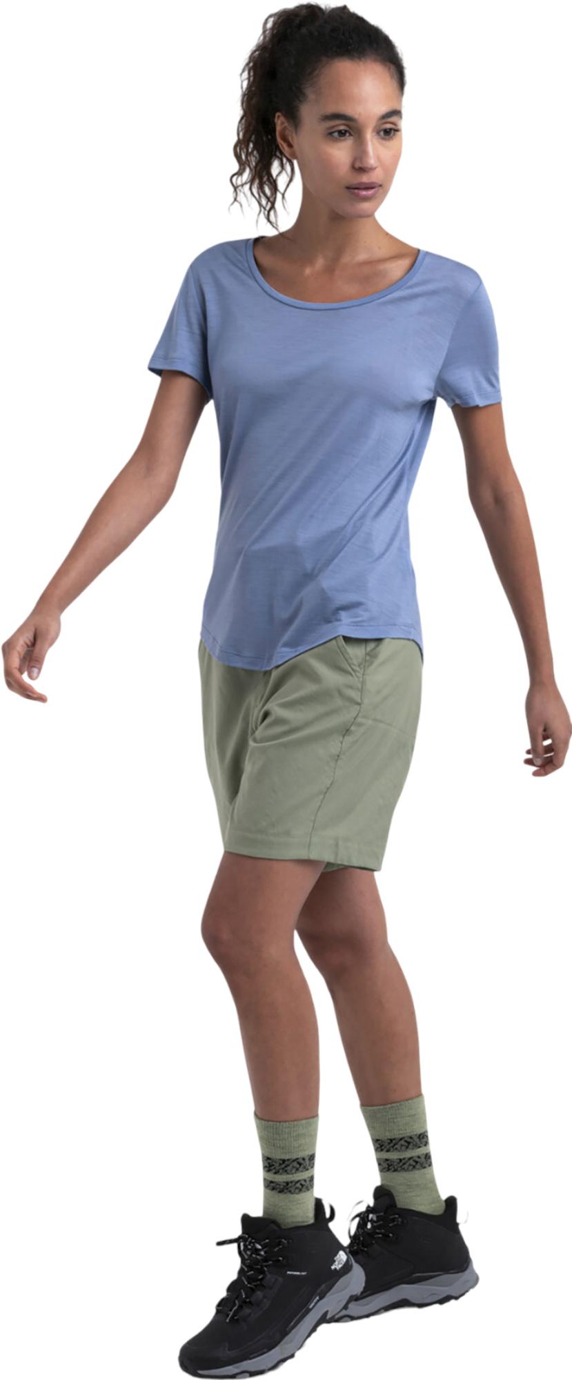 Product gallery image number 6 for product Merino 125 Cool-Lite Sphere III Short Sleeve Scoop Tee - Women's