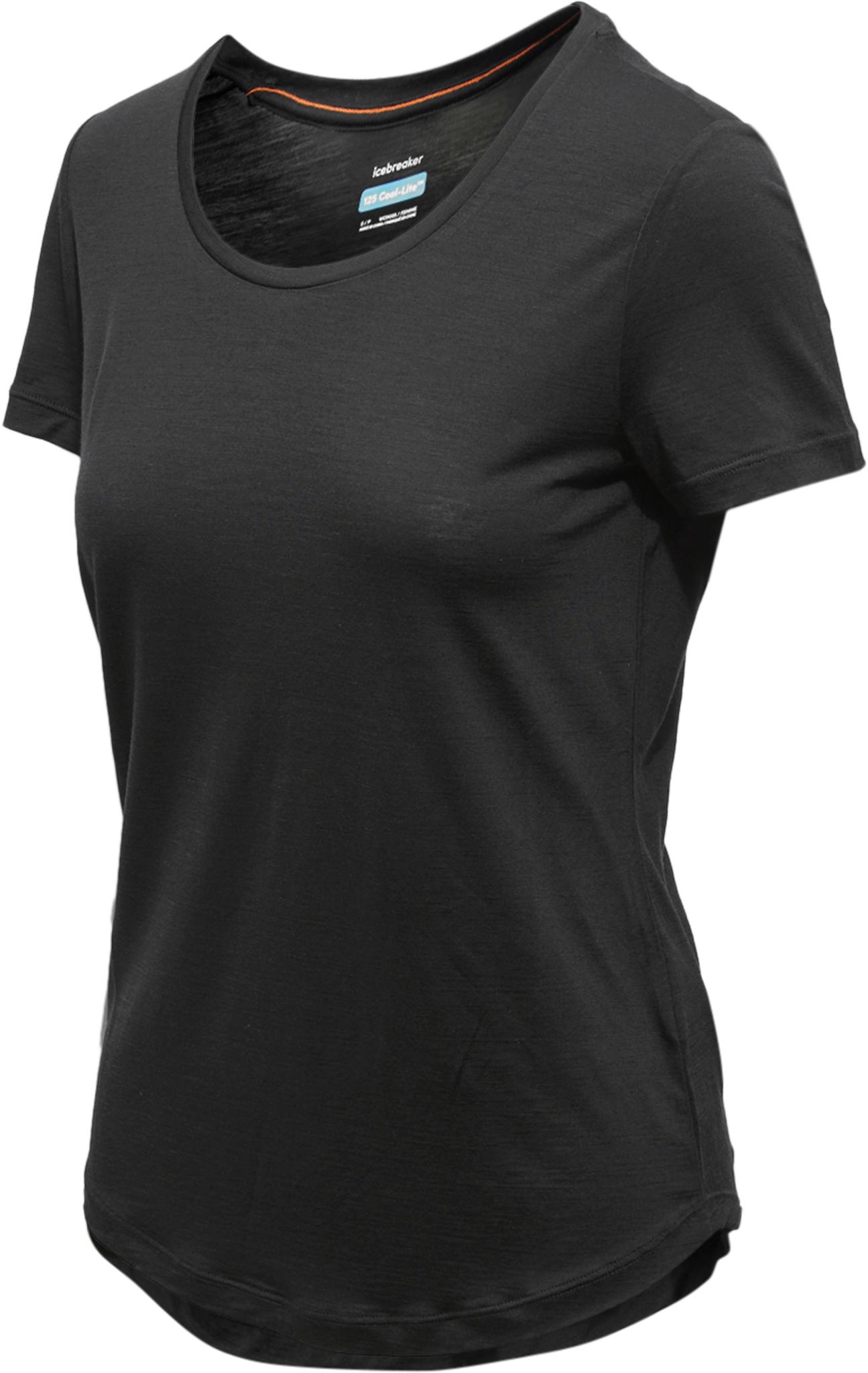 Product gallery image number 8 for product Merino 125 Cool-Lite Sphere III Short Sleeve Scoop Tee - Women's