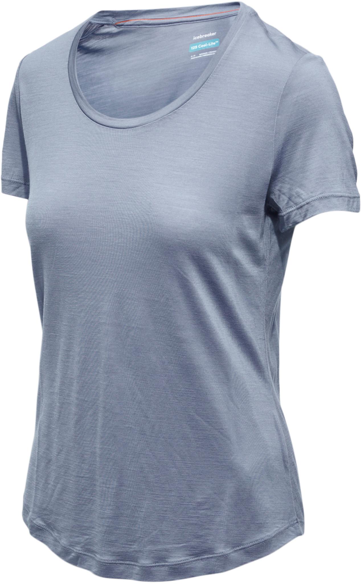 Product gallery image number 7 for product Merino 125 Cool-Lite Sphere III Short Sleeve Scoop Tee - Women's