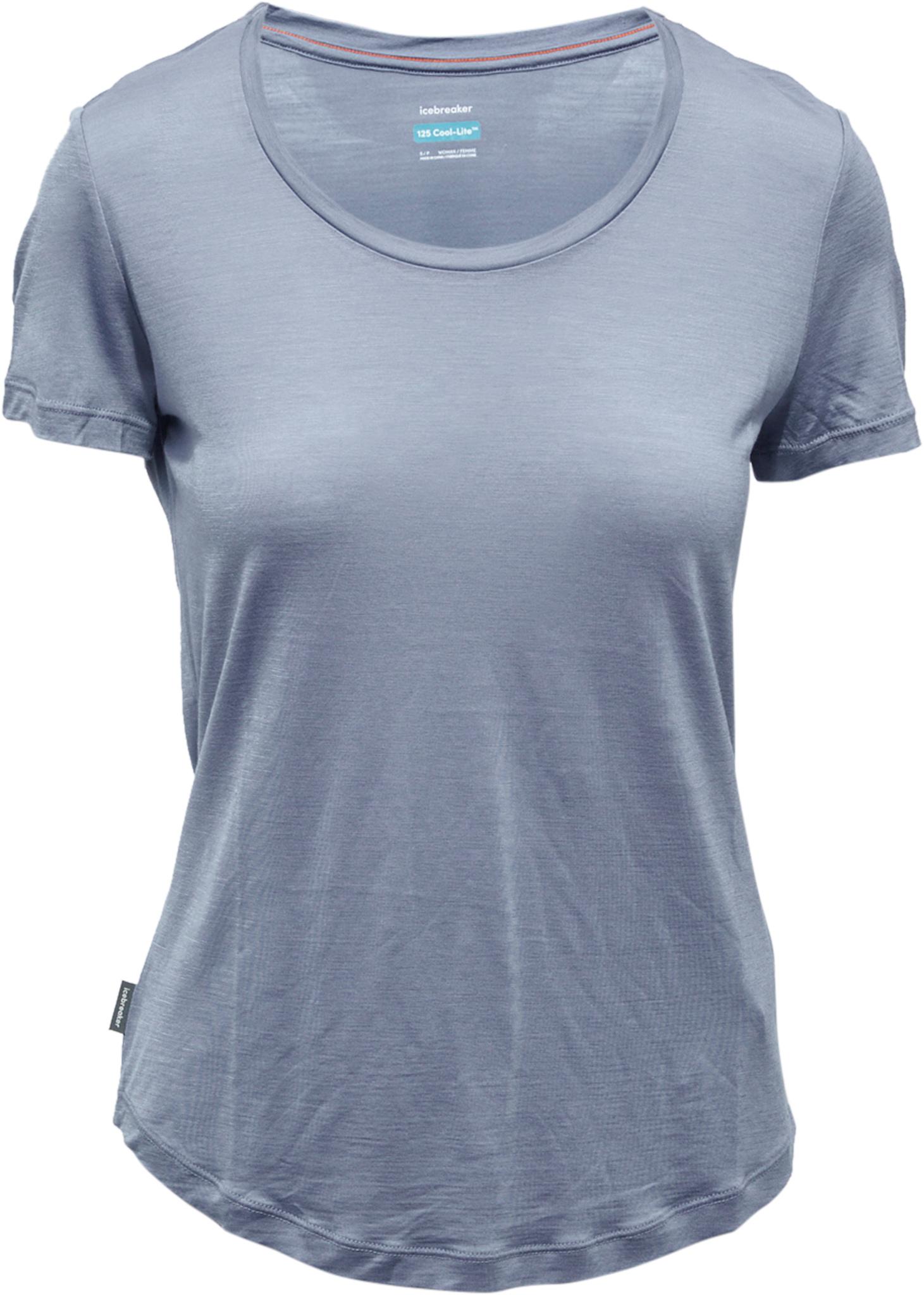 Product gallery image number 1 for product Merino 125 Cool-Lite Sphere III Short Sleeve Scoop Tee - Women's