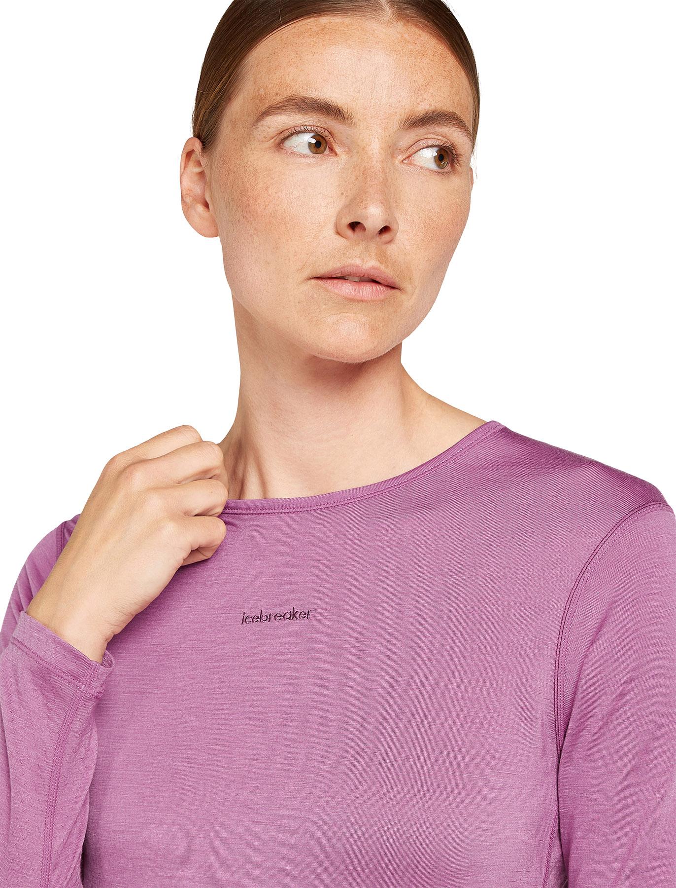 Product gallery image number 4 for product 125 ZoneKnit Energy Wind Merino Blend Long Sleeve T-Shirt - Women's
