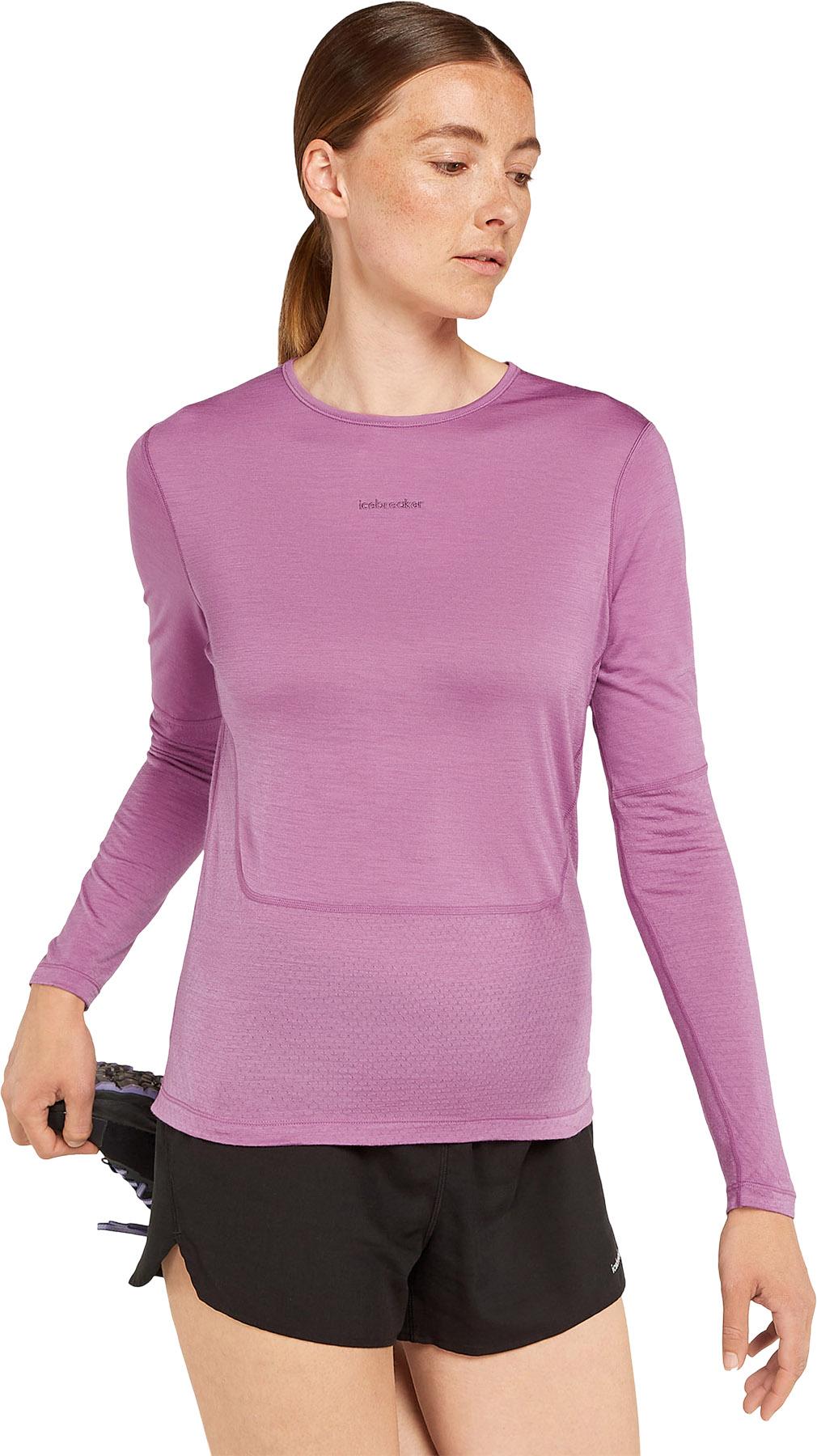 Product gallery image number 3 for product 125 ZoneKnit Energy Wind Merino Blend Long Sleeve T-Shirt - Women's