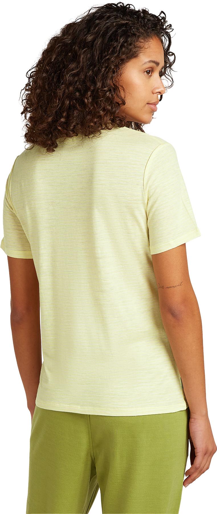 Product gallery image number 2 for product Merino Linen Stripe Short Sleeve T-Shirt - Women's