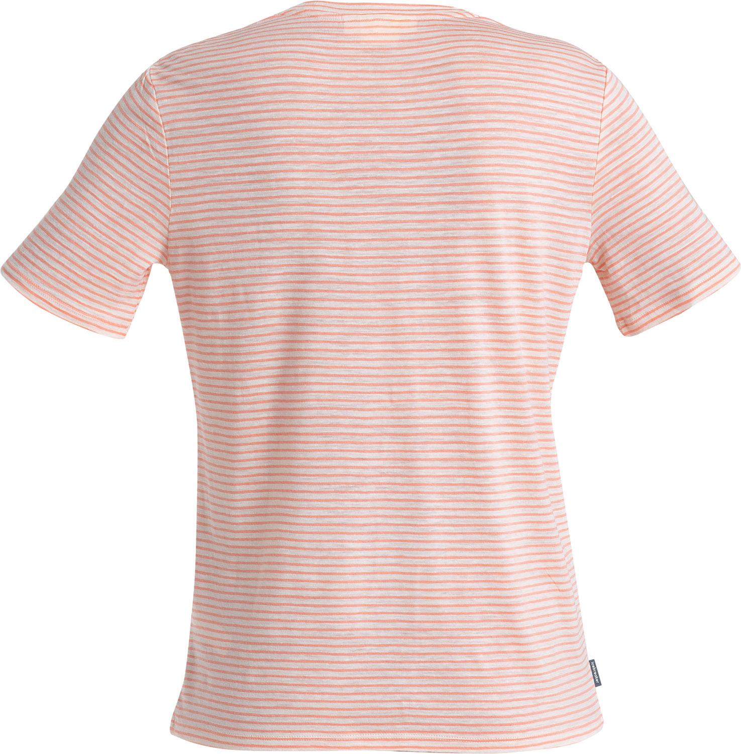Product gallery image number 2 for product Merino Linen Stripe Short Sleeve T-Shirt - Women's