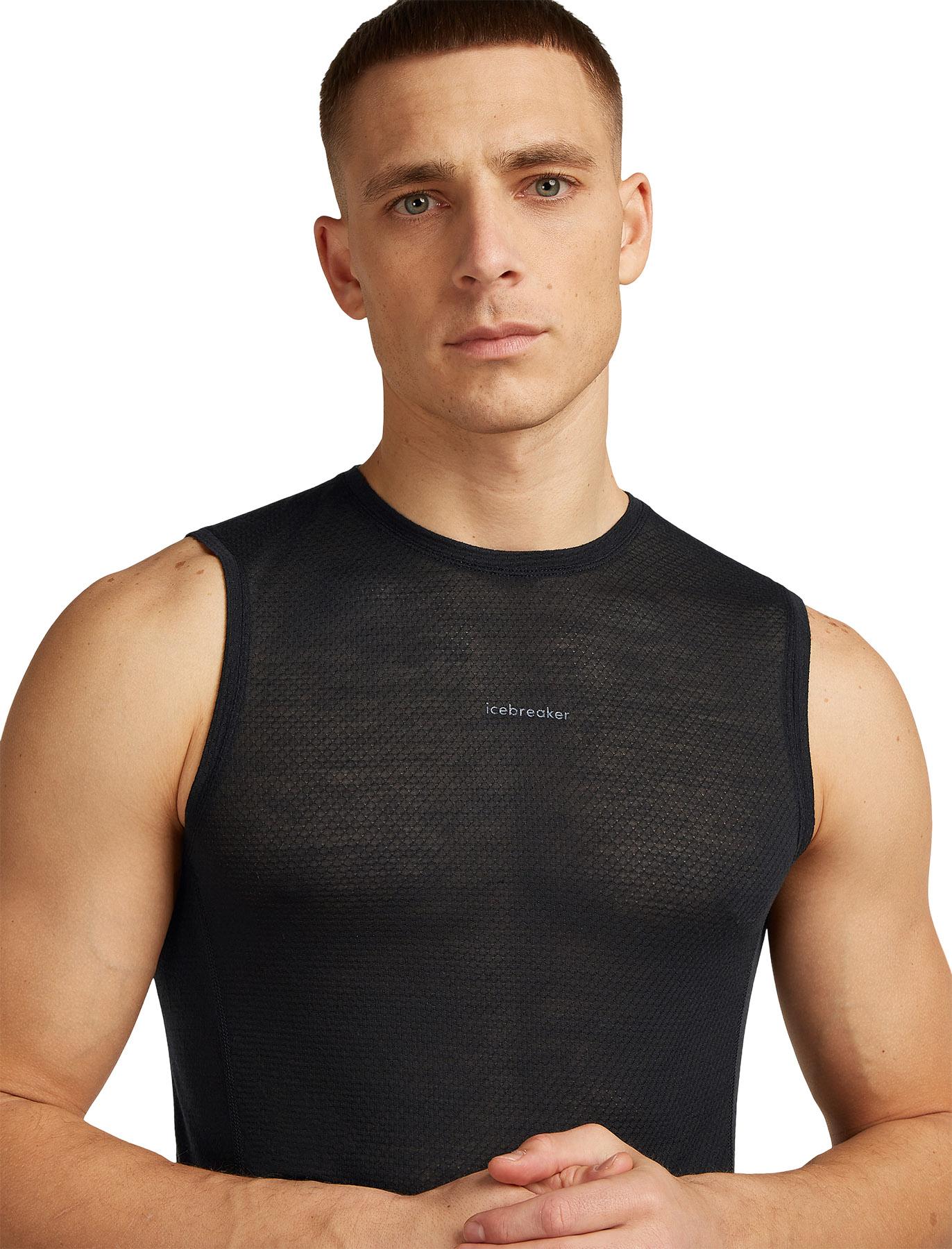 Product gallery image number 2 for product 75 Cool-Lite Featherlight Merino Blend Tank Top - Men's