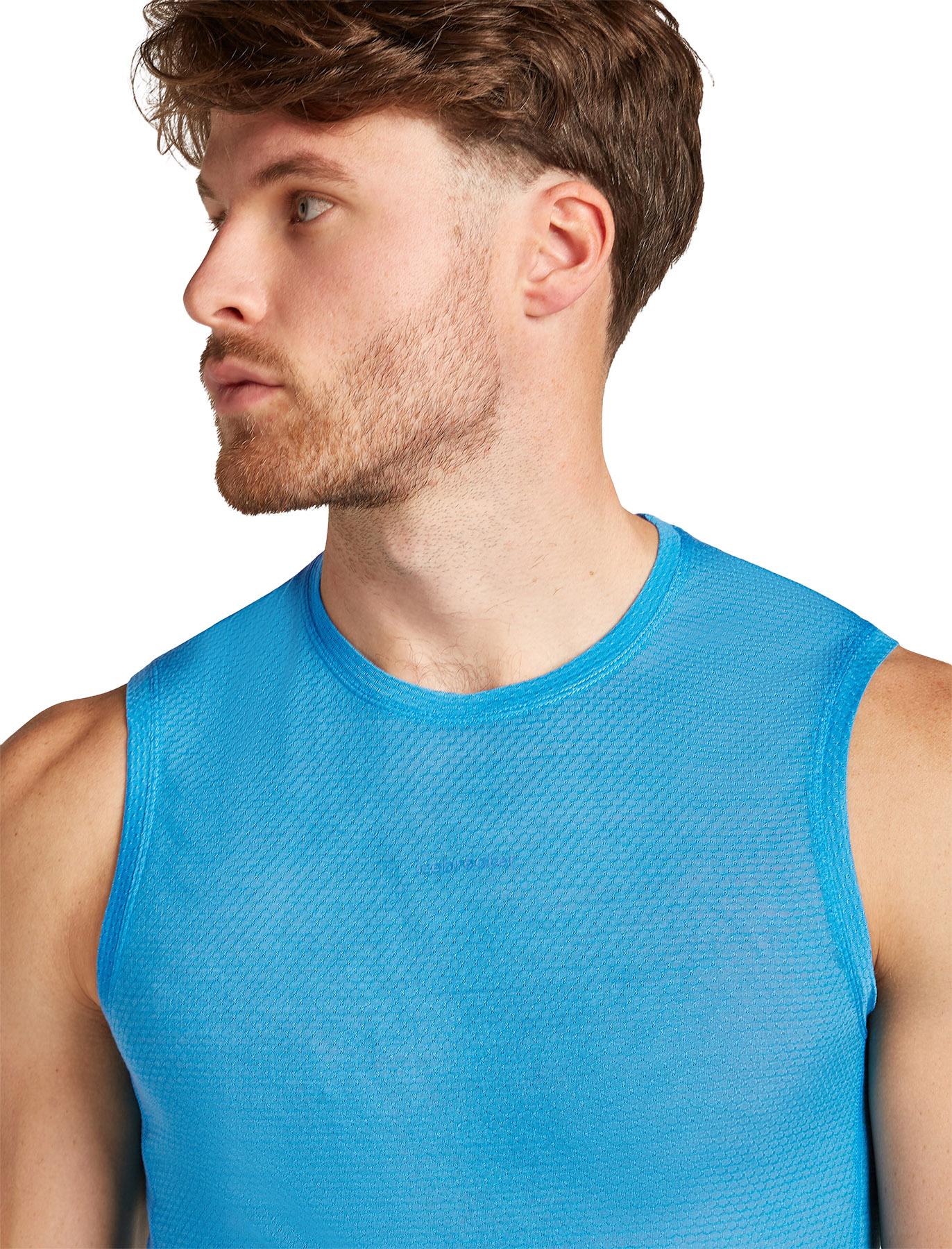 Numéro de l'image de la galerie de produits 3 pour le produit Camisole en mélange de mérinos 75 Cool-Lite Featherlight - Homme