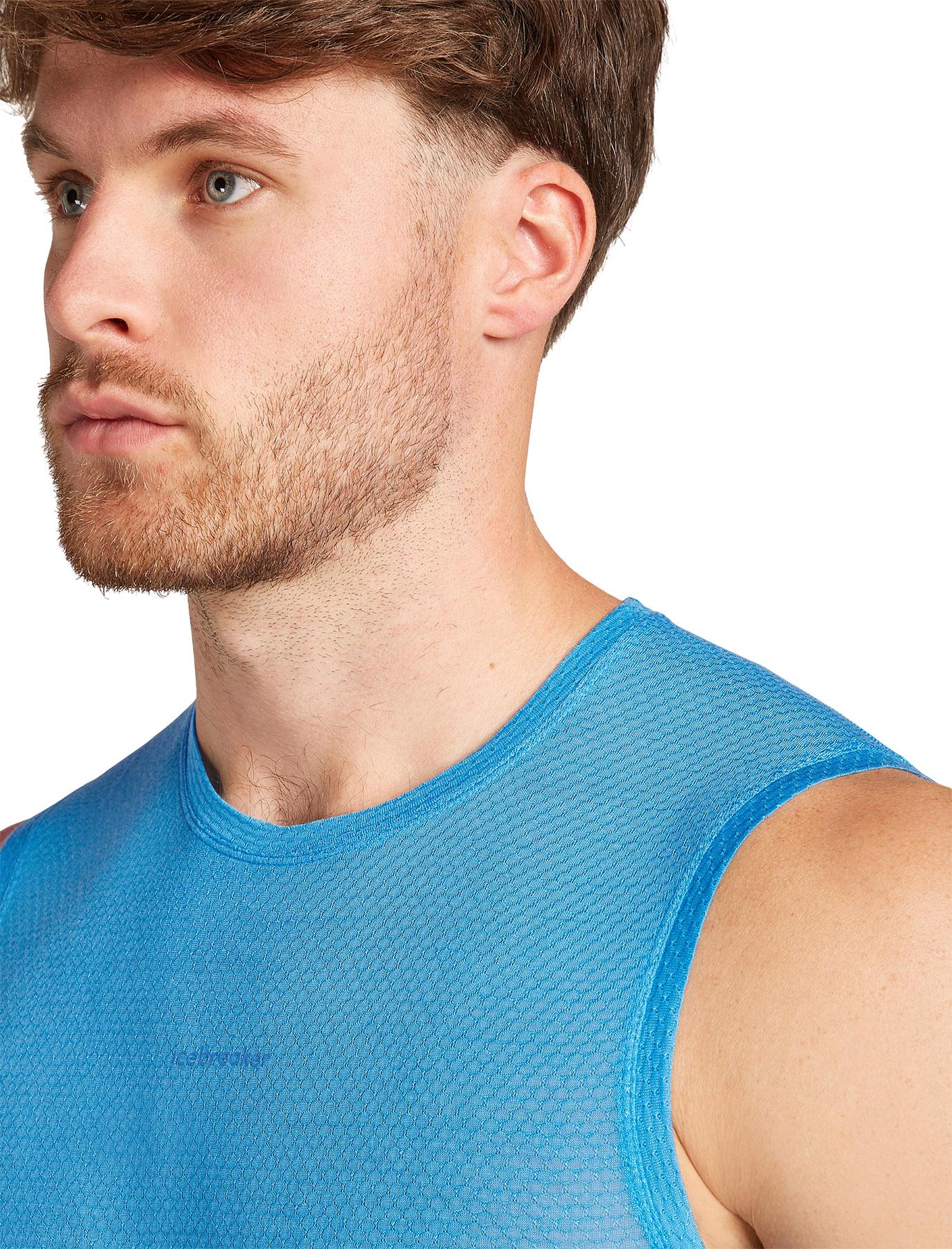 Numéro de l'image de la galerie de produits 4 pour le produit Camisole en mélange de mérinos 75 Cool-Lite Featherlight - Homme