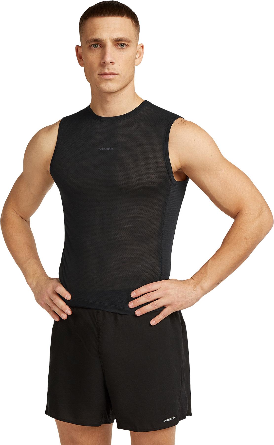 Product gallery image number 3 for product 75 Cool-Lite Featherlight Merino Blend Tank Top - Men's
