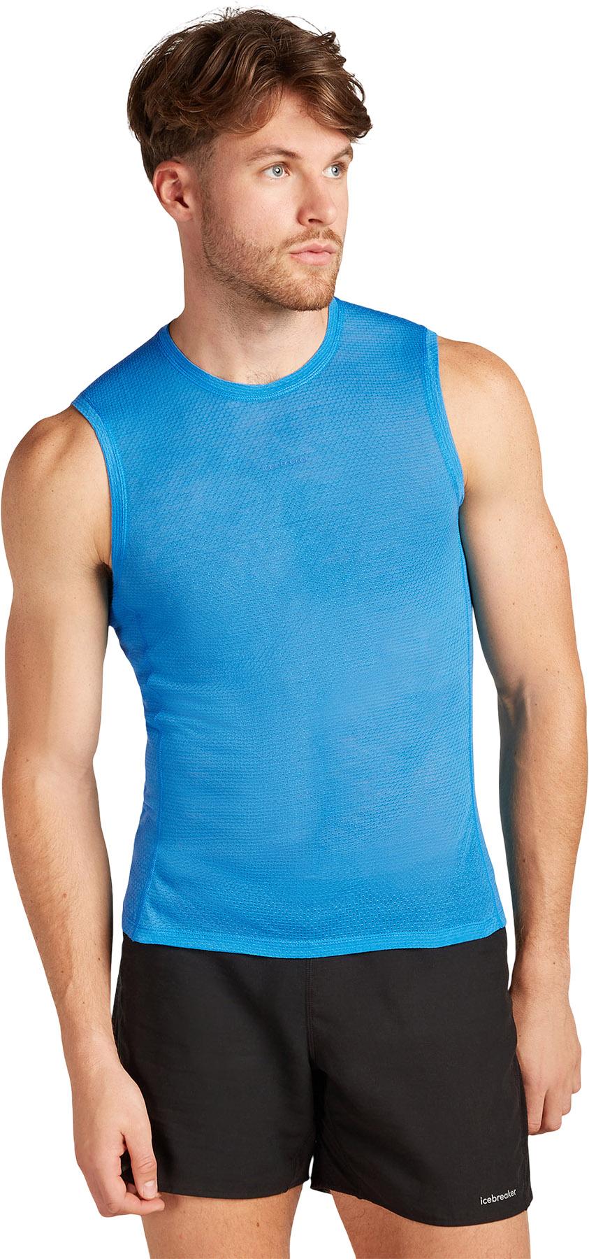 Numéro de l'image de la galerie de produits 7 pour le produit Camisole en mélange de mérinos 75 Cool-Lite Featherlight - Homme