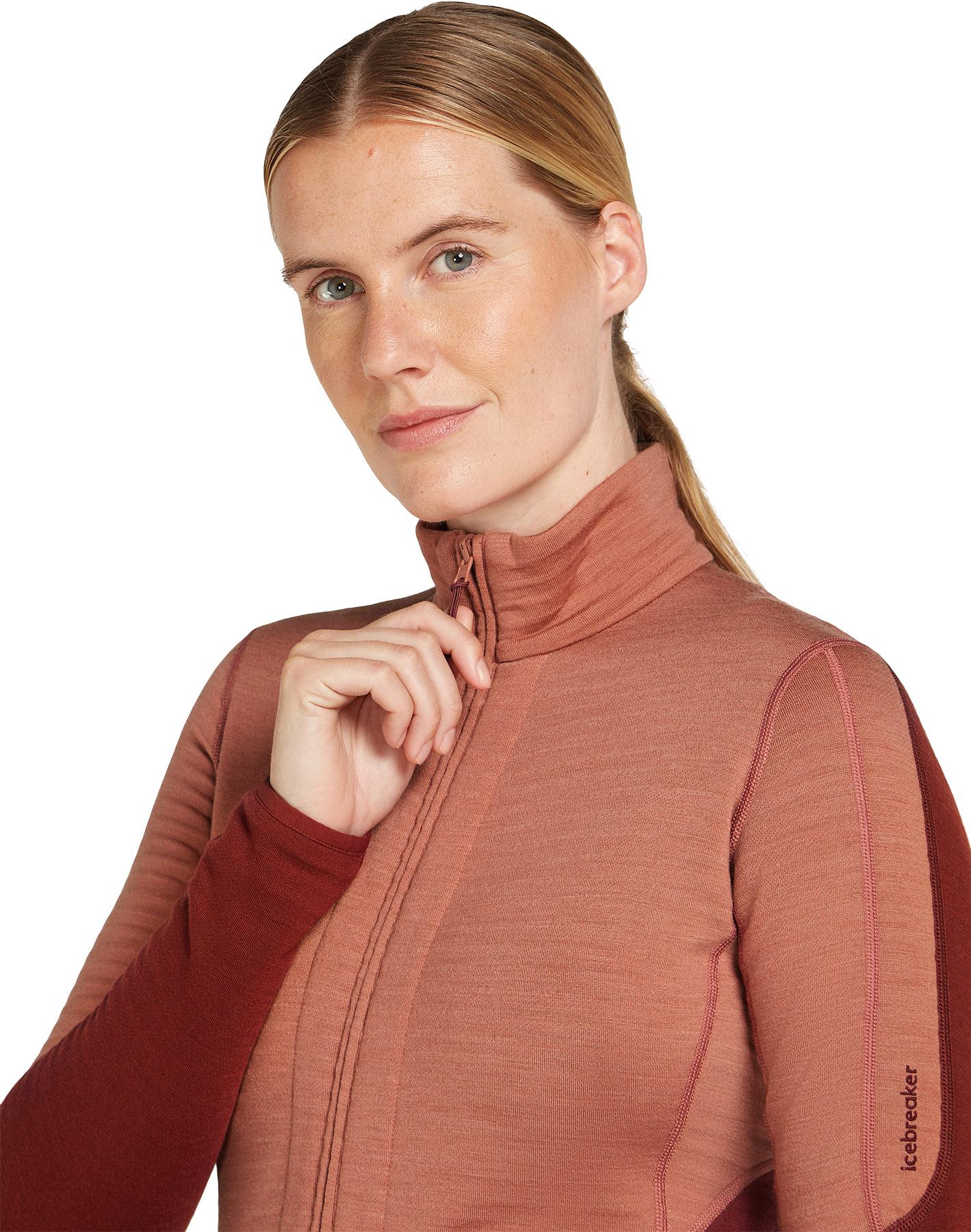 Product gallery image number 4 for product Merino 400 RealFleece Descender Long Sleeve Zip Jacket - Women's