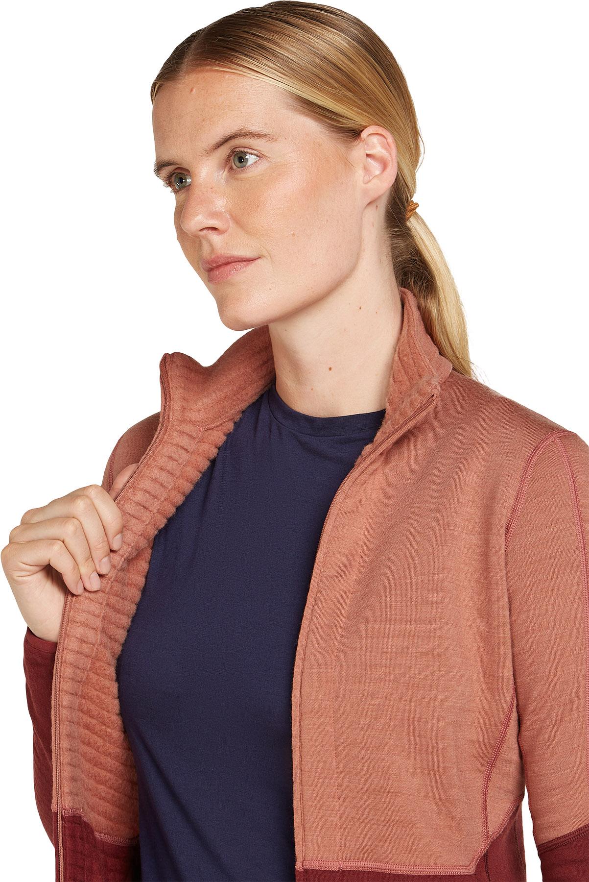Product gallery image number 5 for product Merino 400 RealFleece Descender Long Sleeve Zip Jacket - Women's