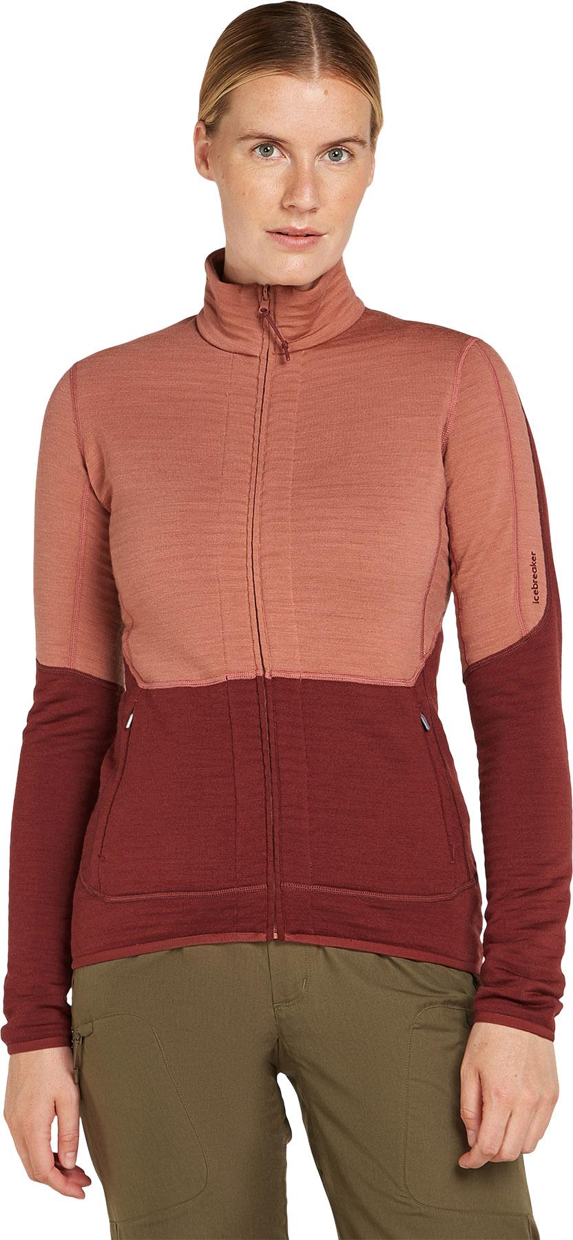Product gallery image number 6 for product Merino 400 RealFleece Descender Long Sleeve Zip Jacket - Women's