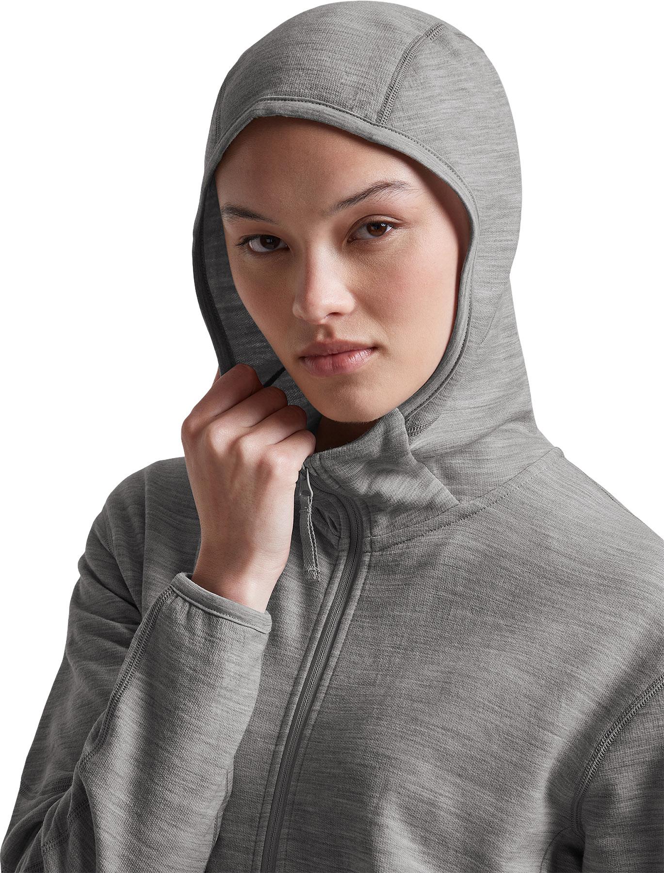 Product gallery image number 3 for product Merino 360 RealFleece Elemental Long Sleeve Zip Hoodie - Women's